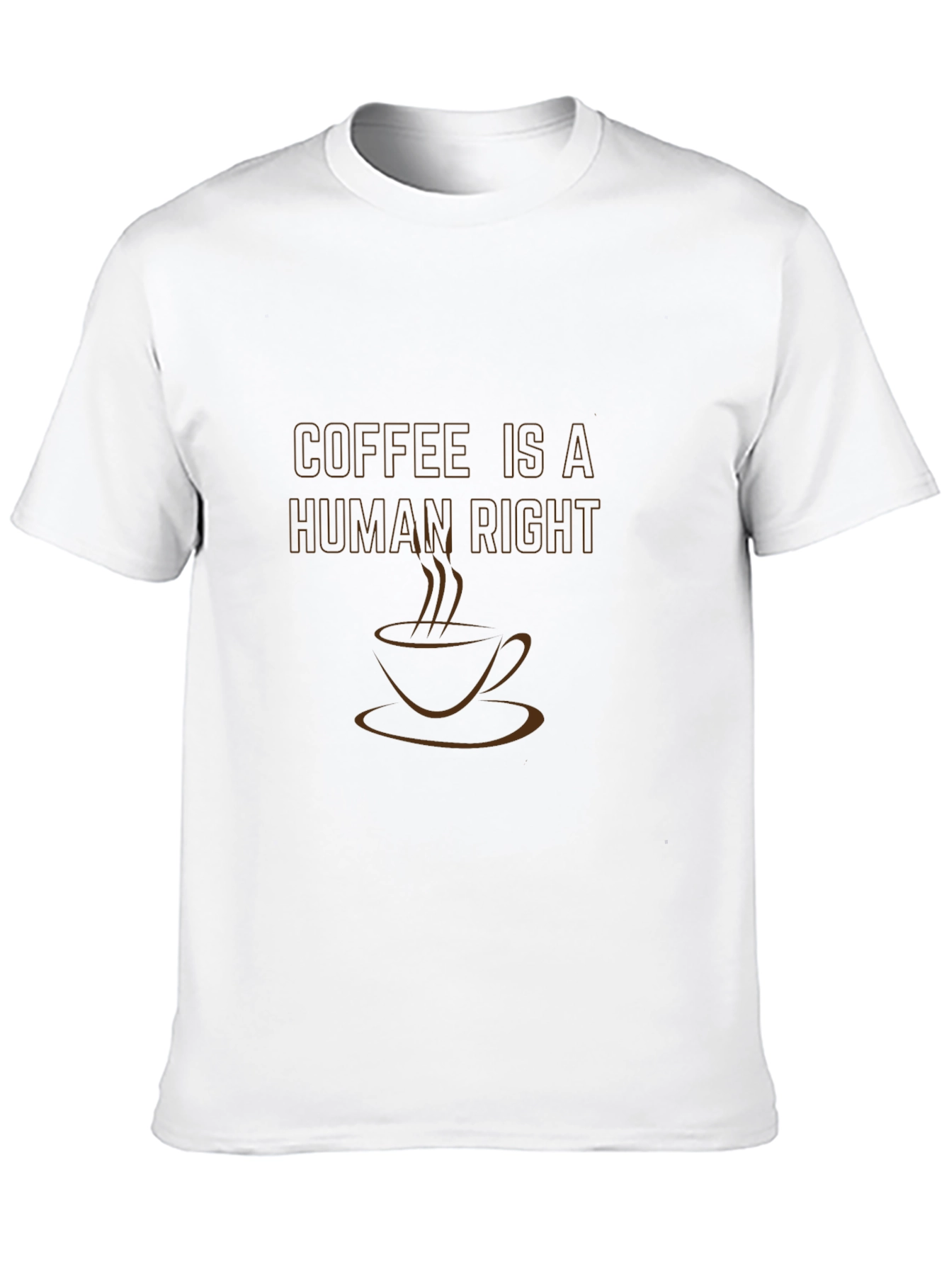 Black Coffee is a Human Right Graphic Tee view 10