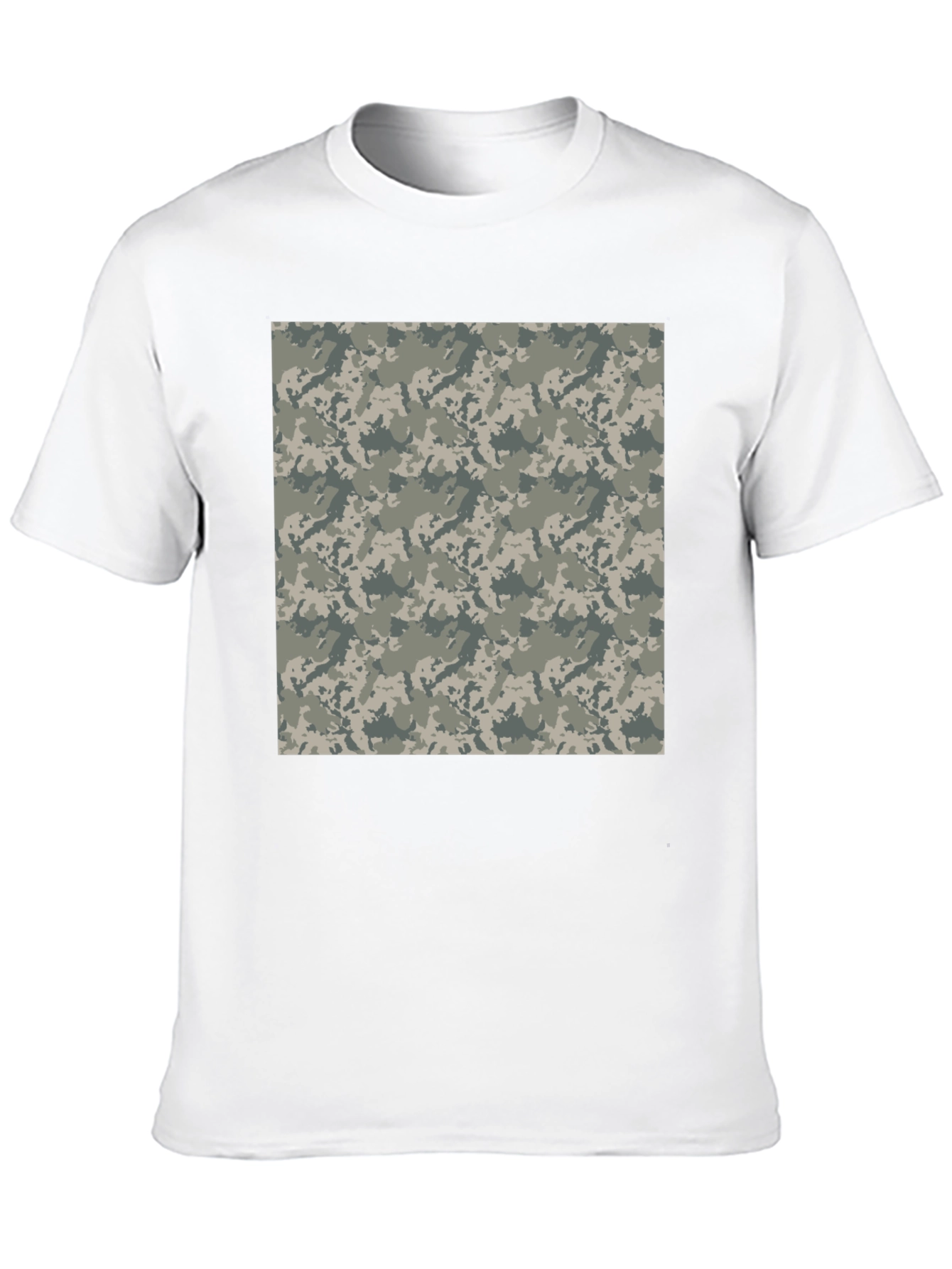 Black Camo Pattern T-Shirt view 10