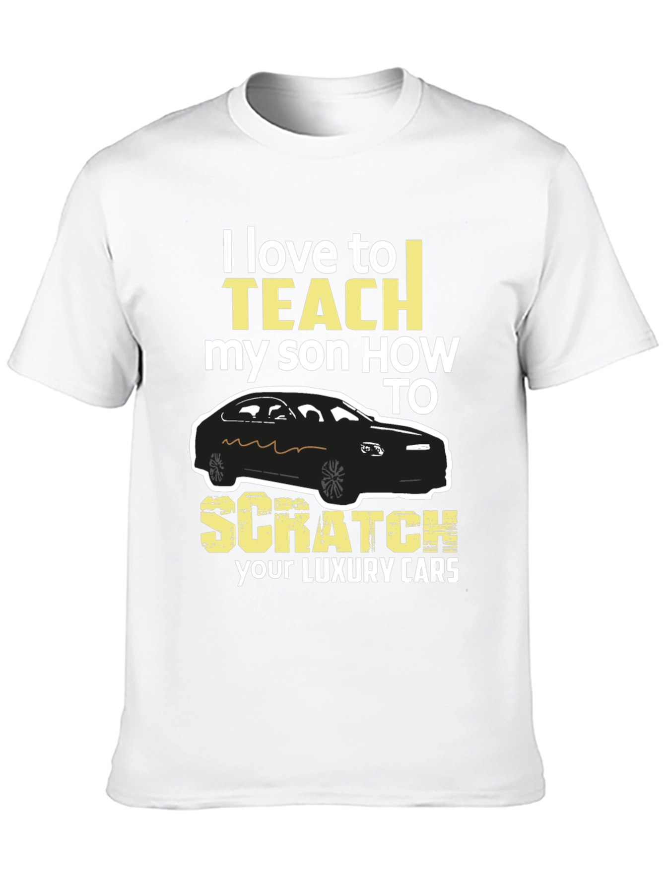 Black I Love To Teach My Son T-Shirt view 10