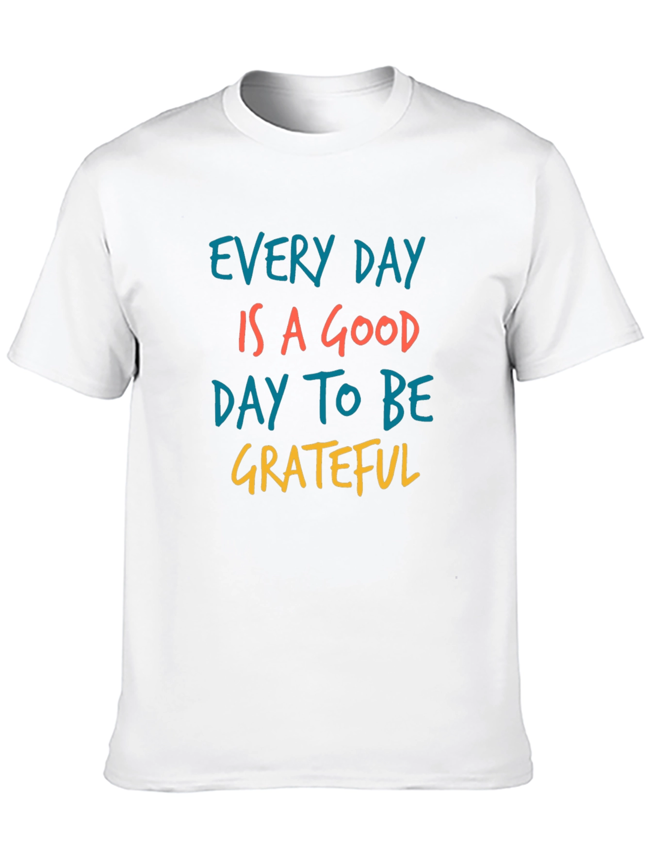 Black Grateful Graphic Tee - Every Day is a Good Day view 10