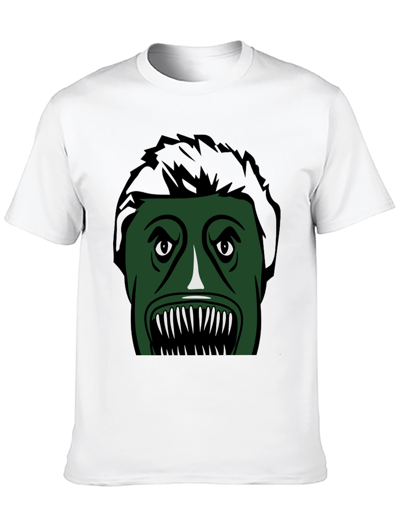 Black Monster Graphic Tee -  Unique Horror Design view 10