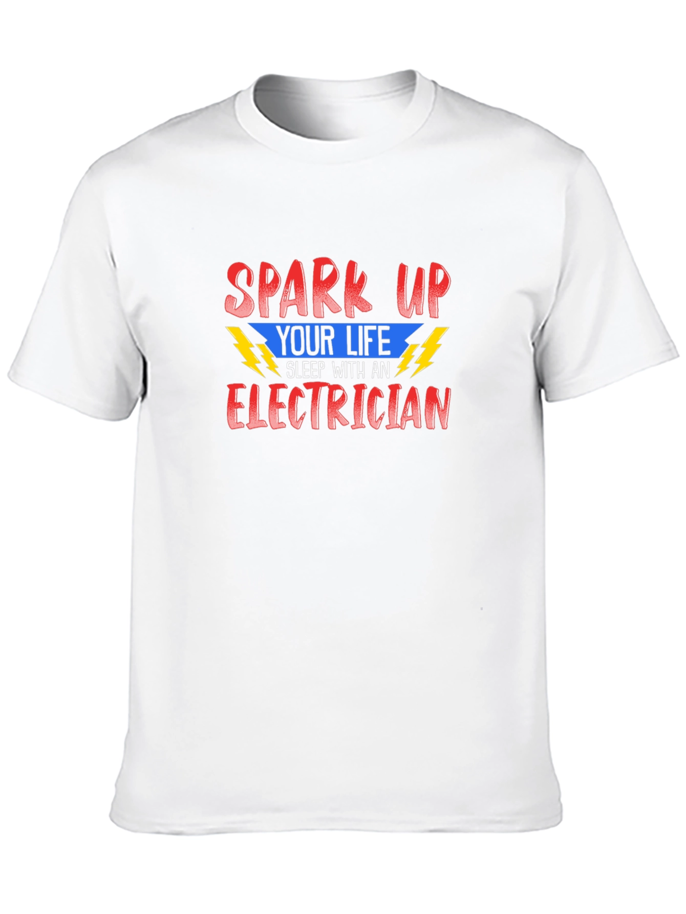 Black Electrician T-Shirt - Spark Up Your Life view 10