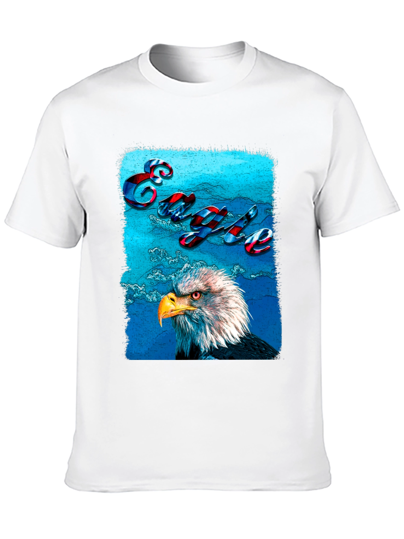 Black Eagle Graphic T-Shirt - Patriotic USA Style view 10
