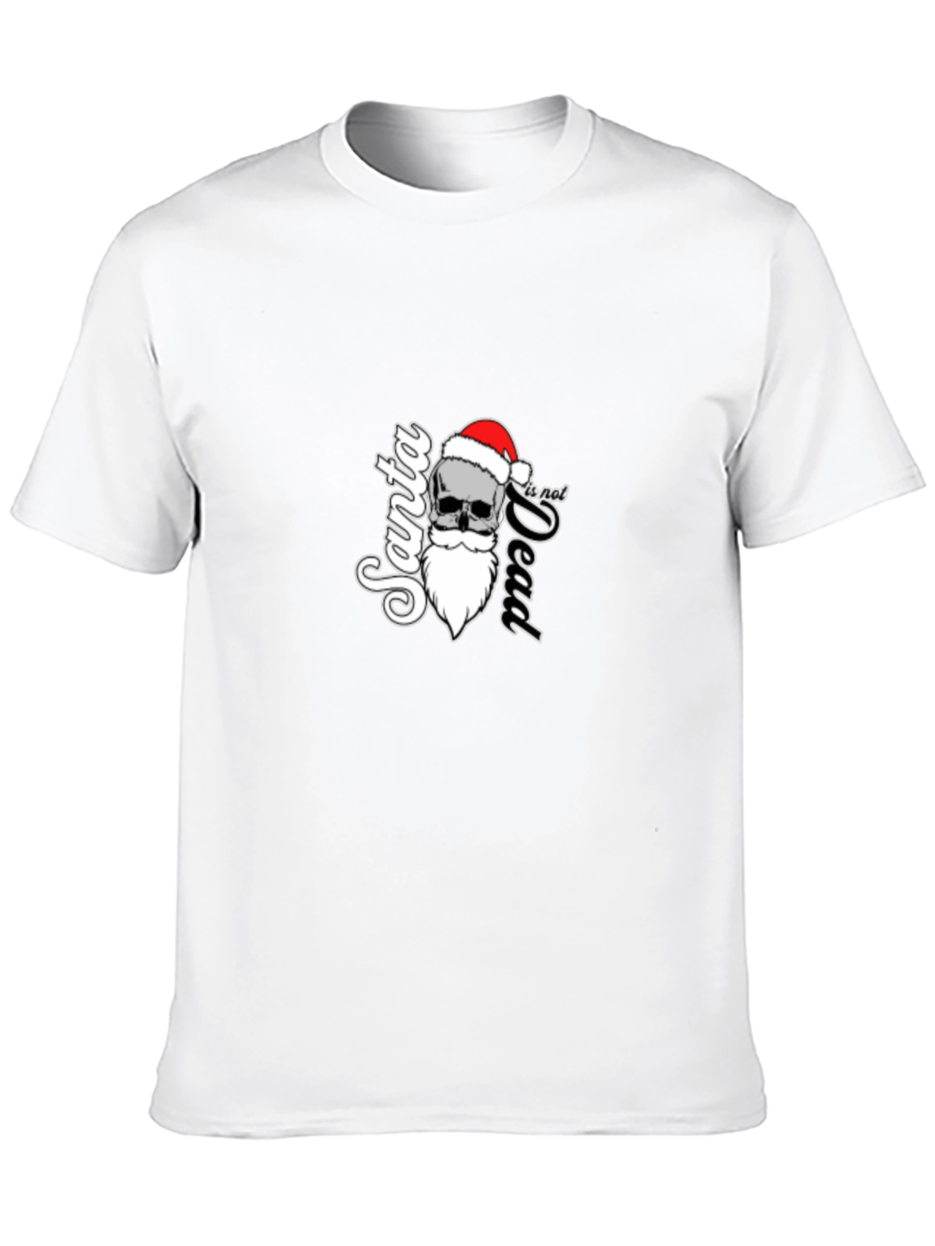 Black Santa is not Dead Graphic T-Shirt view 10