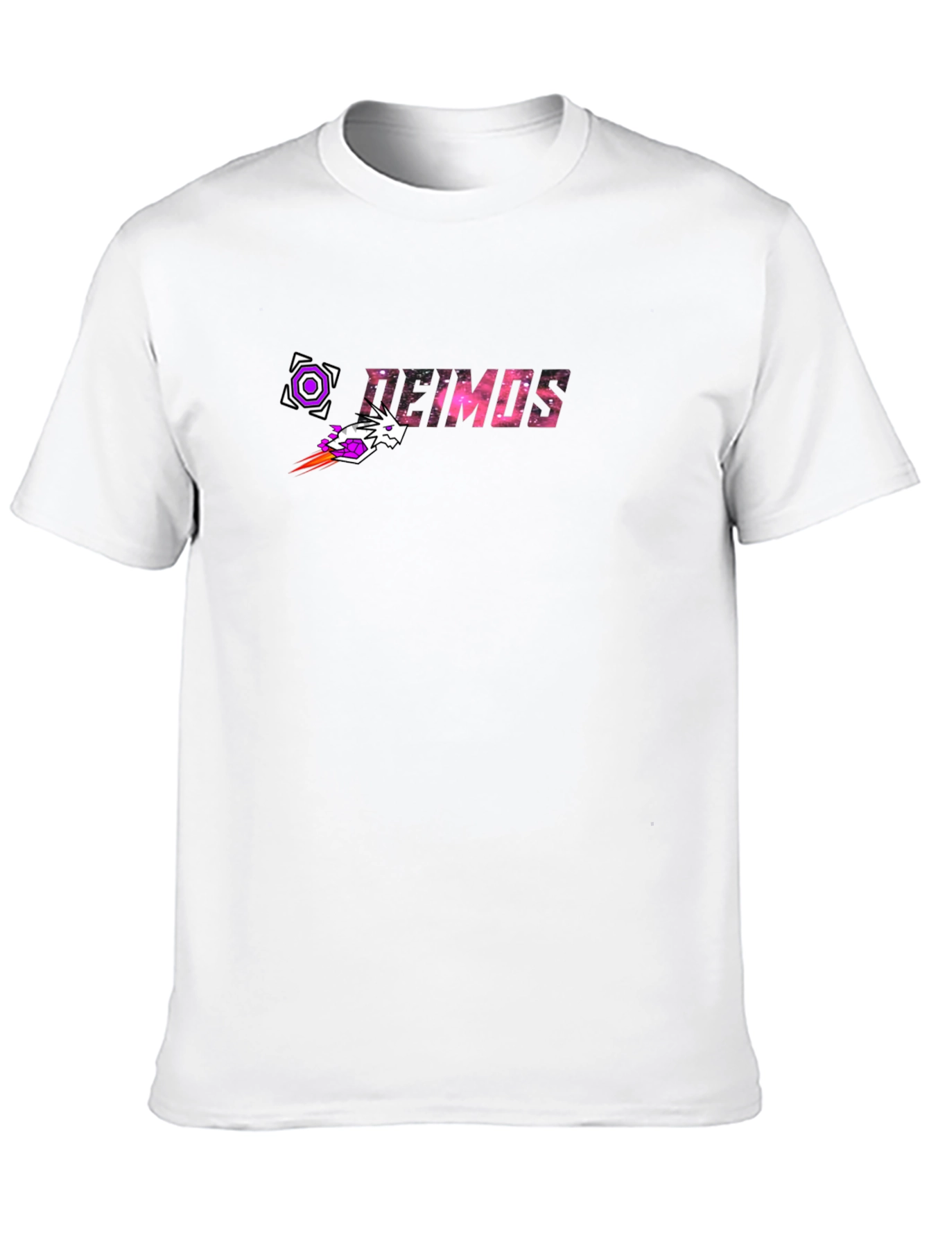 Black Deimos Graphic Tee - Black Cotton Blend view 10