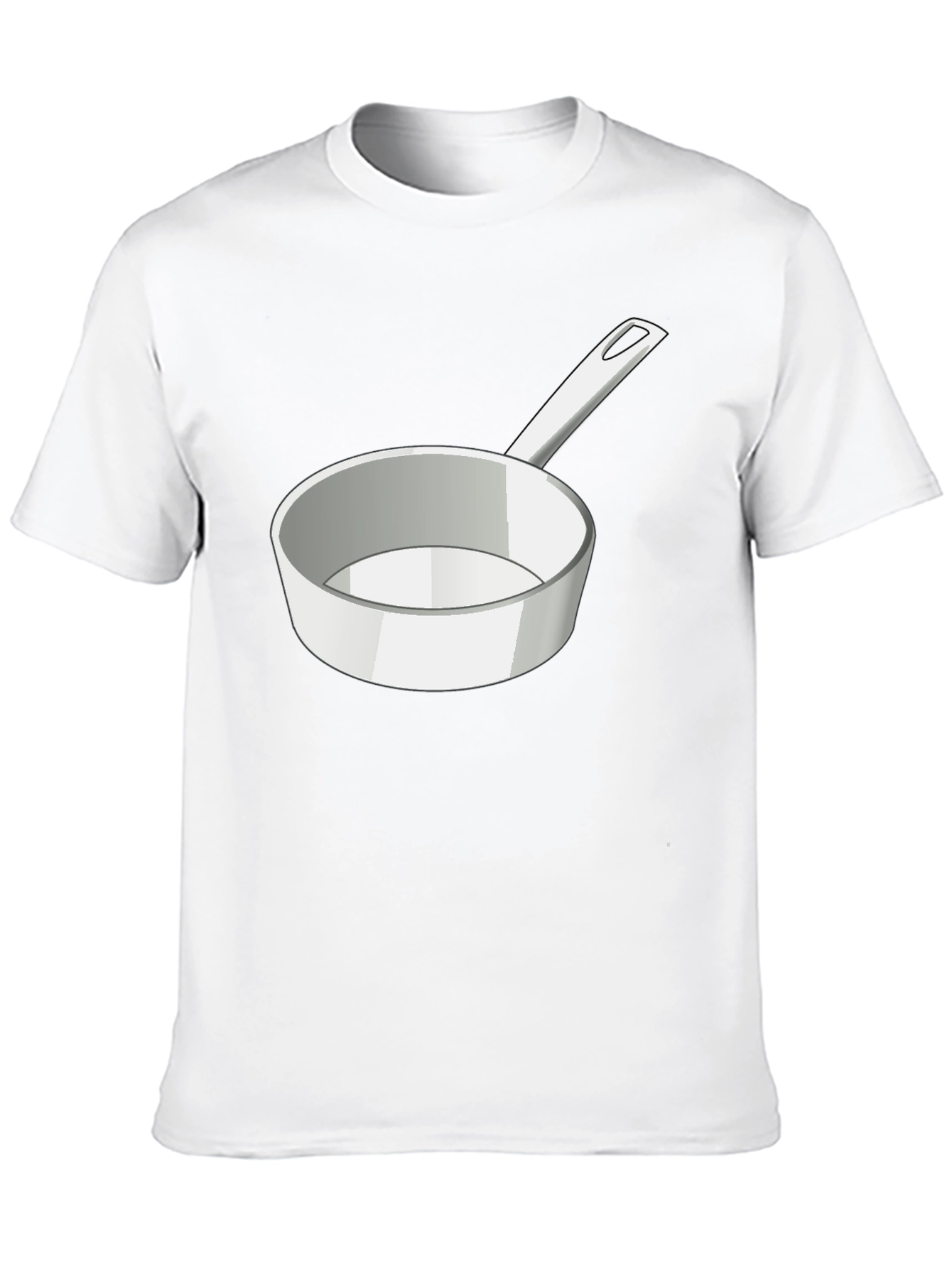 Black Novelty Pan Graphic T-Shirt view 10