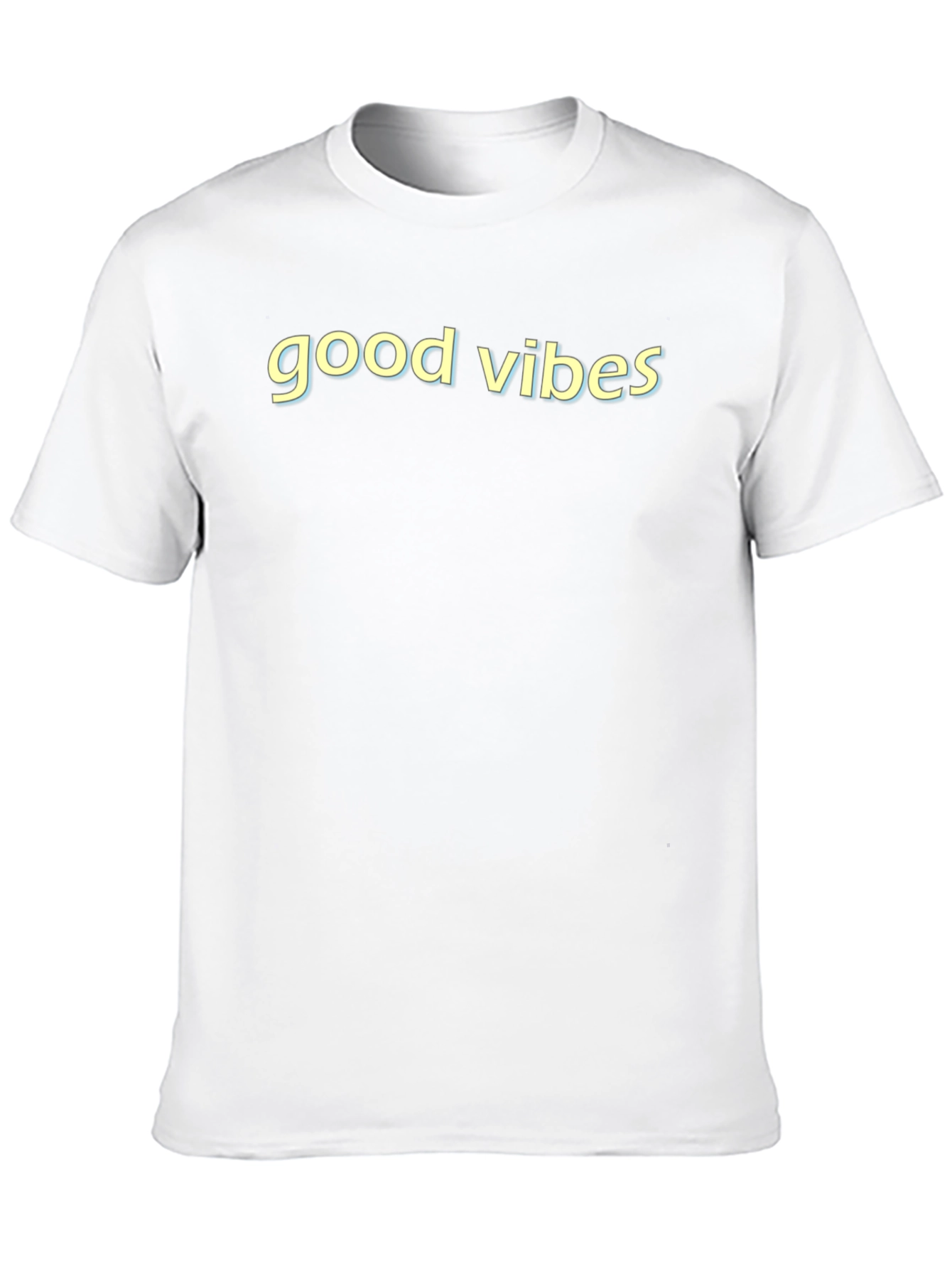 Black Good Vibes Black Graphic Tee view 10