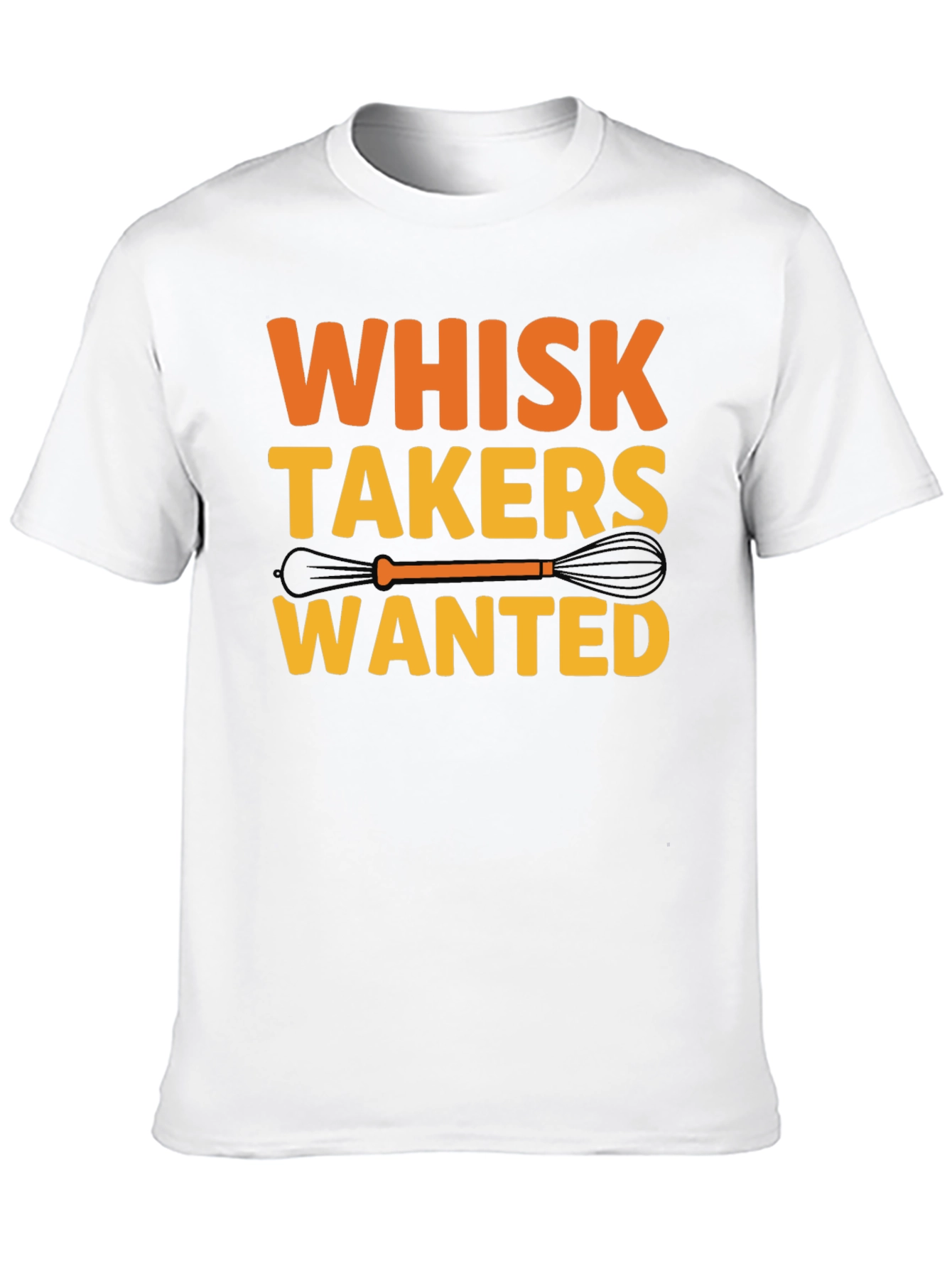 Black Whisk Takers Wanted Funny Baking T-Shirt view 10