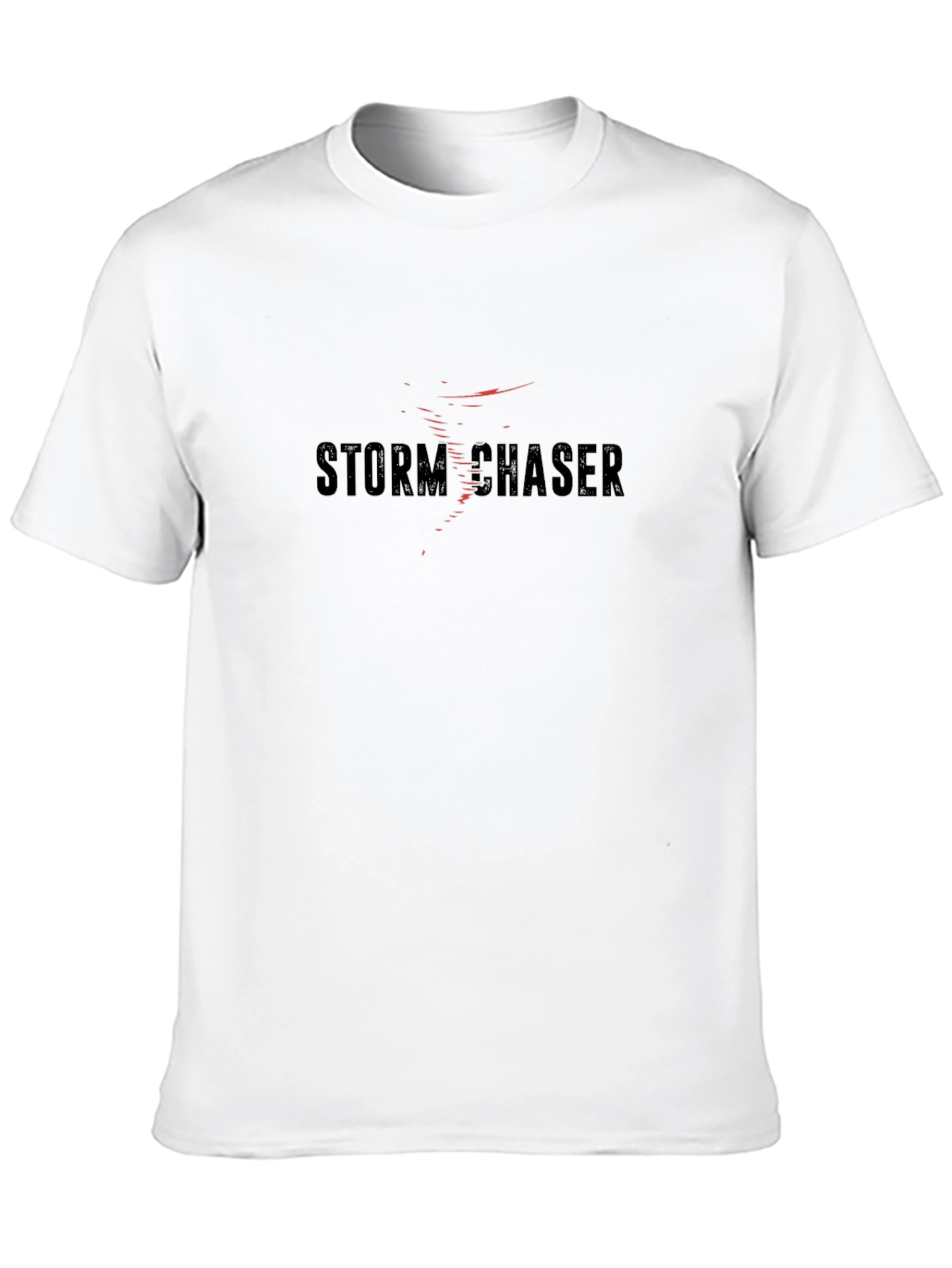 Black Storm Chaser Graphic Tee - Weather Enthusiast Shirt view 10