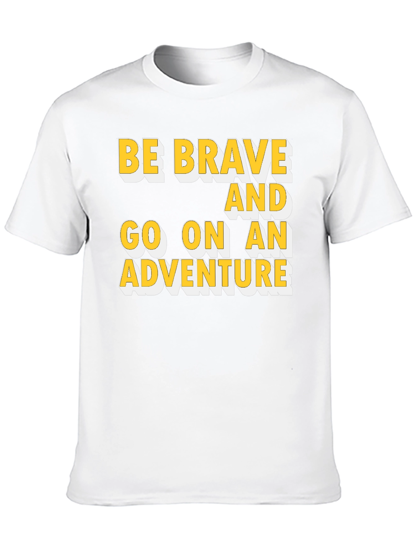 Black Be Brave Adventure Graphic Tee view 10