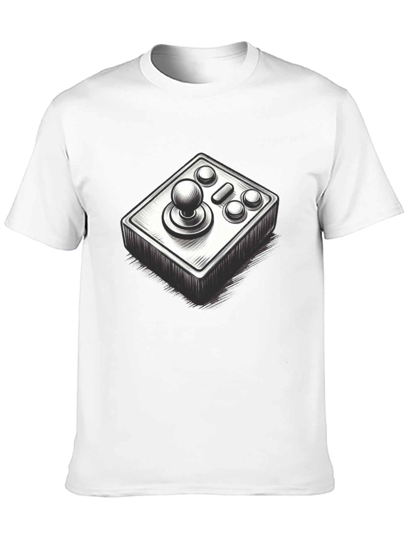Black Retro Arcade Gamer T-Shirt view 10