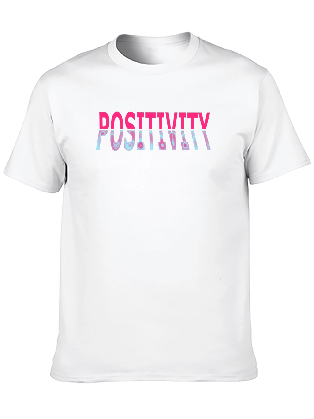 Black Positivity Graphic Print Crew Neck T-Shirt view 10