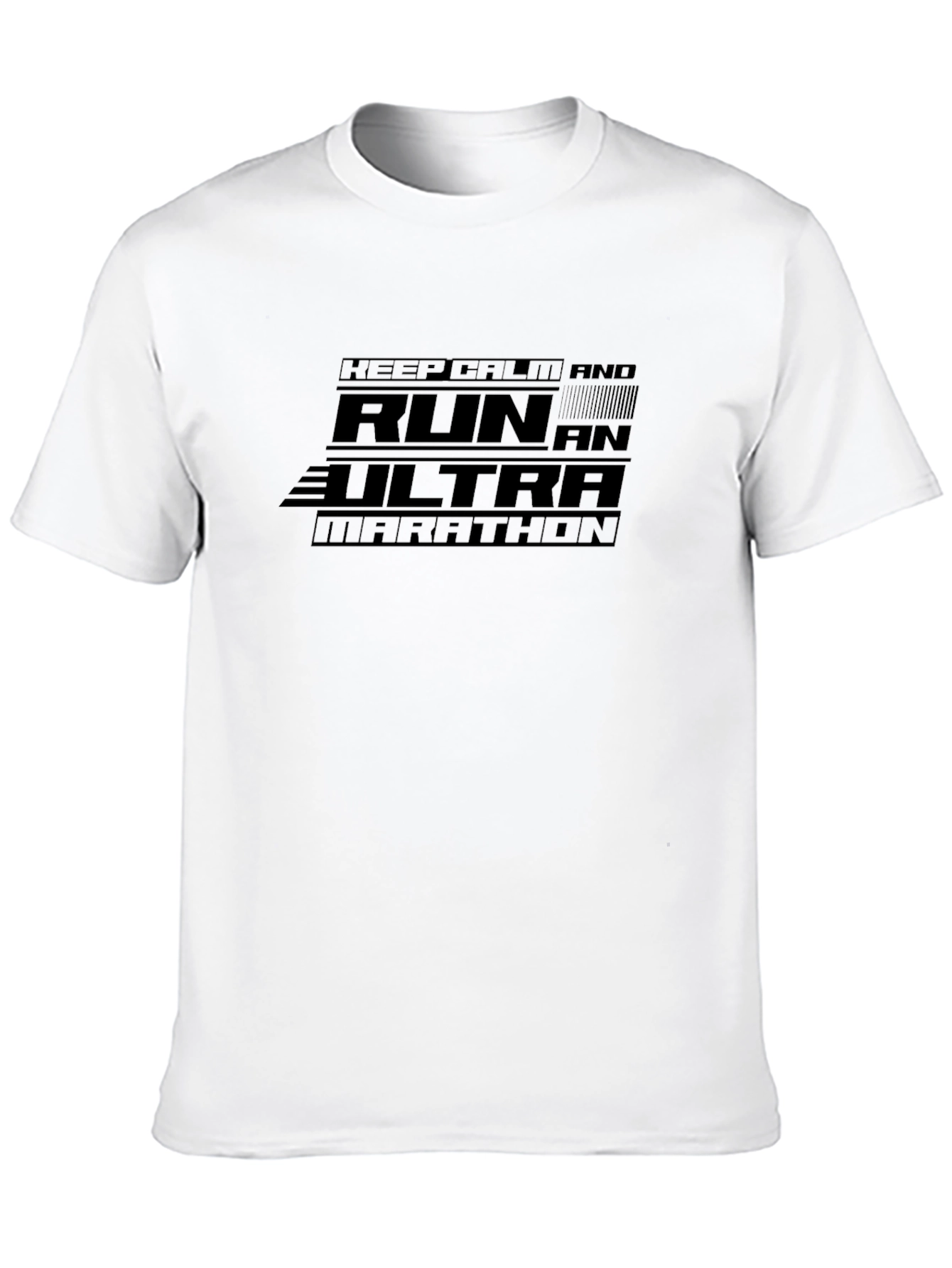 Black Run an Ultra Marathon T-Shirt view 10
