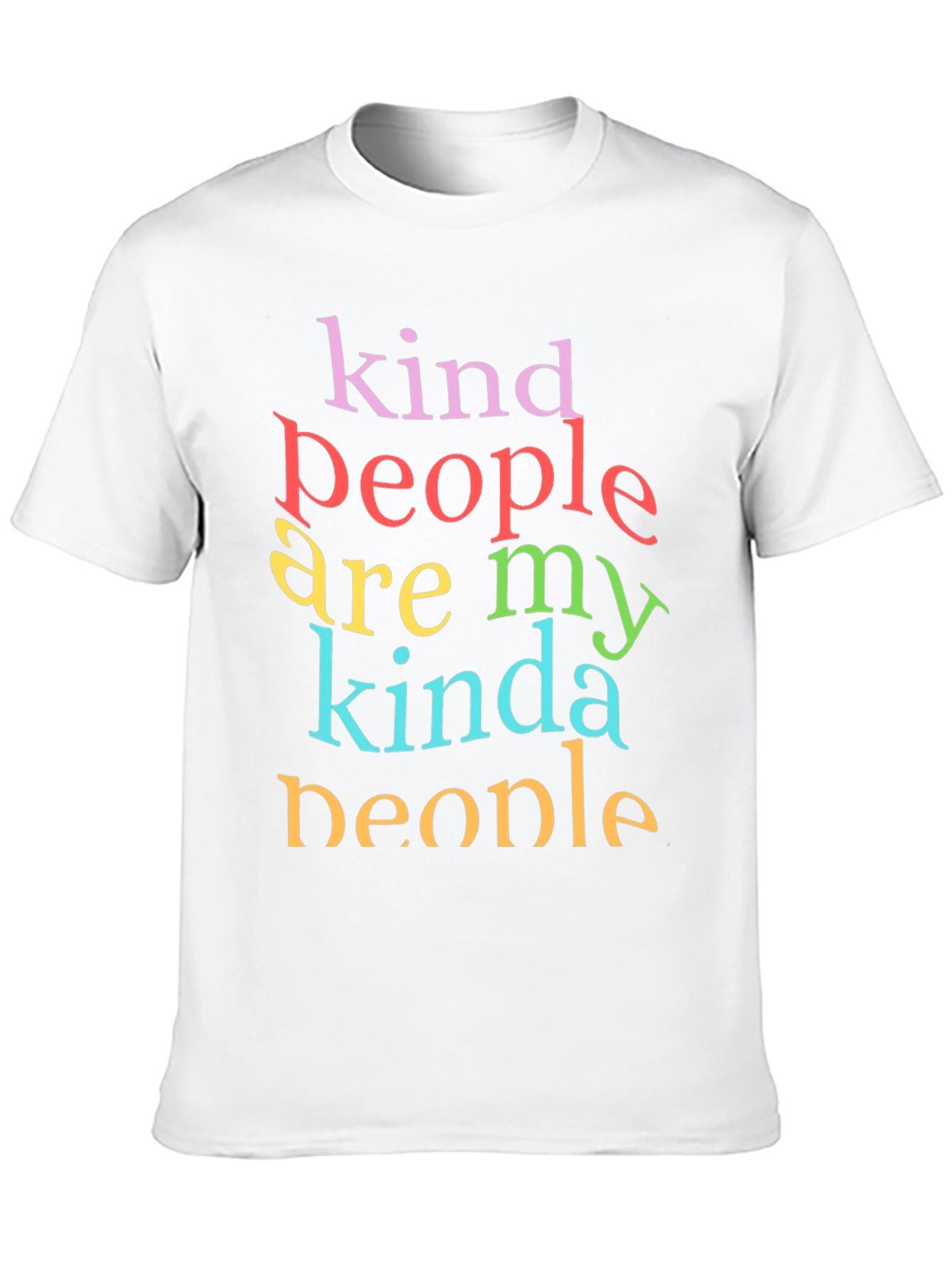 Black Kind People Are My Kinda People T-Shirt view 10