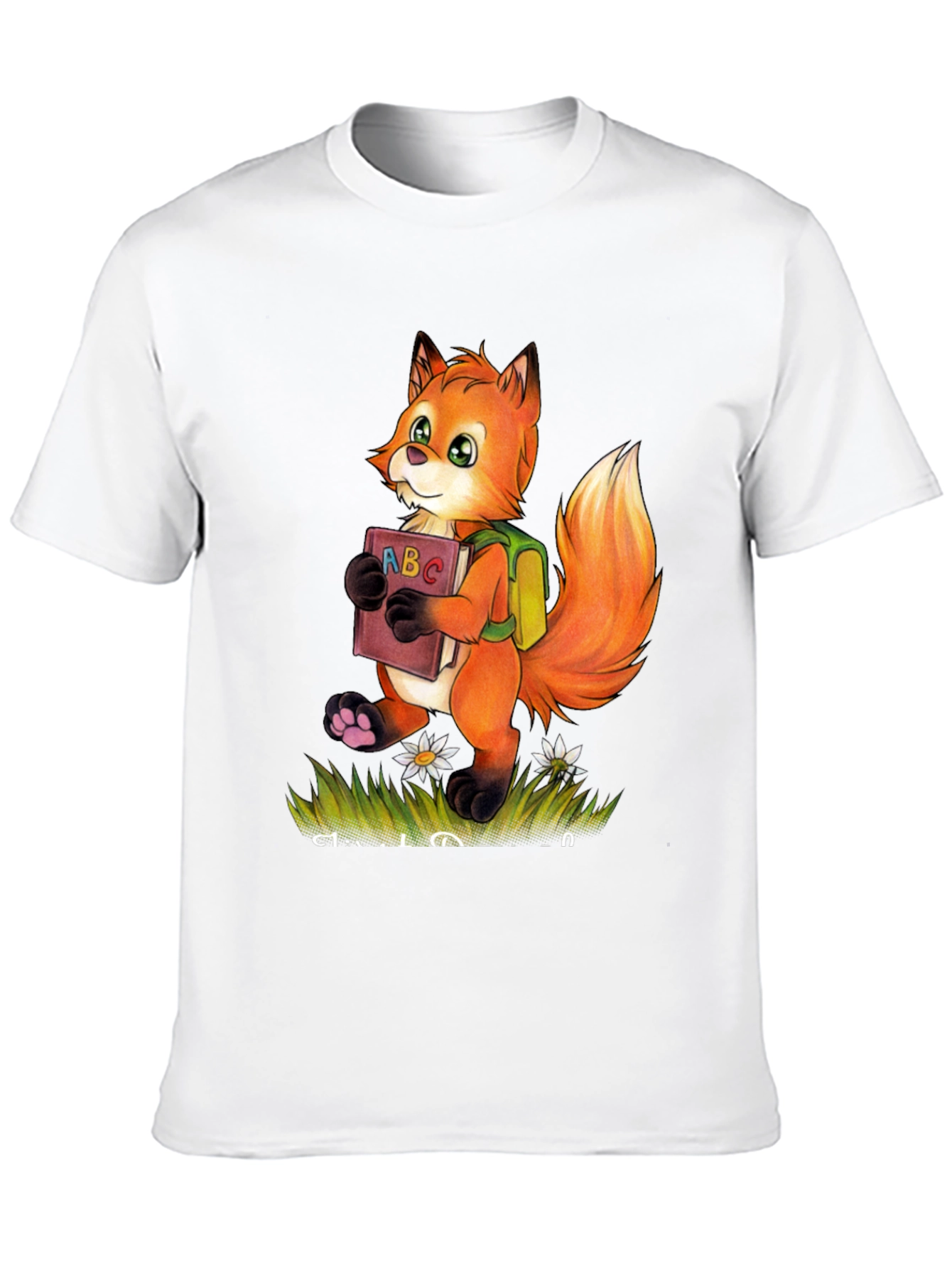 Black Fox ABC Book T-Shirt view 10