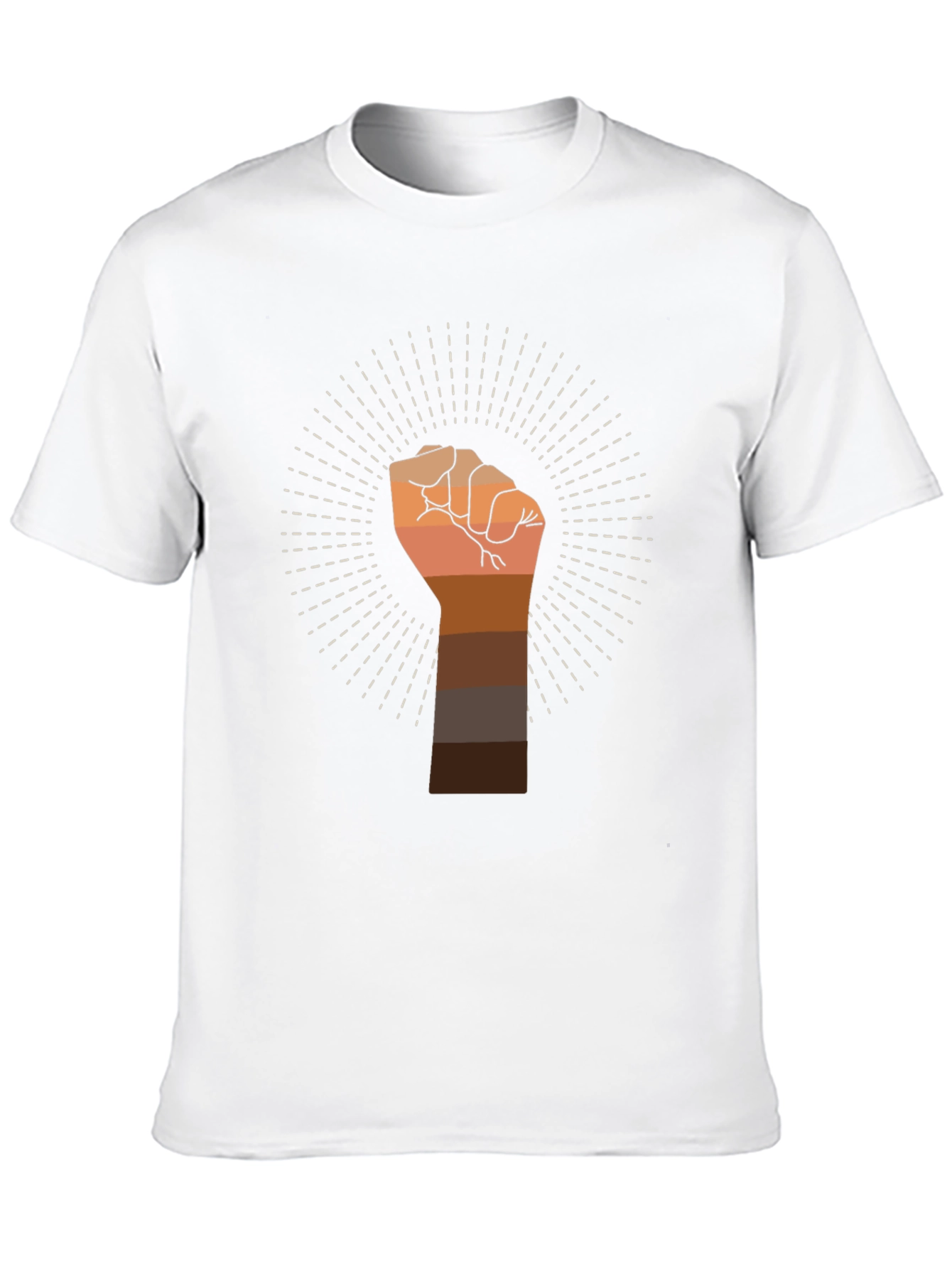 Black Unity Fist Graphic Tee view 10