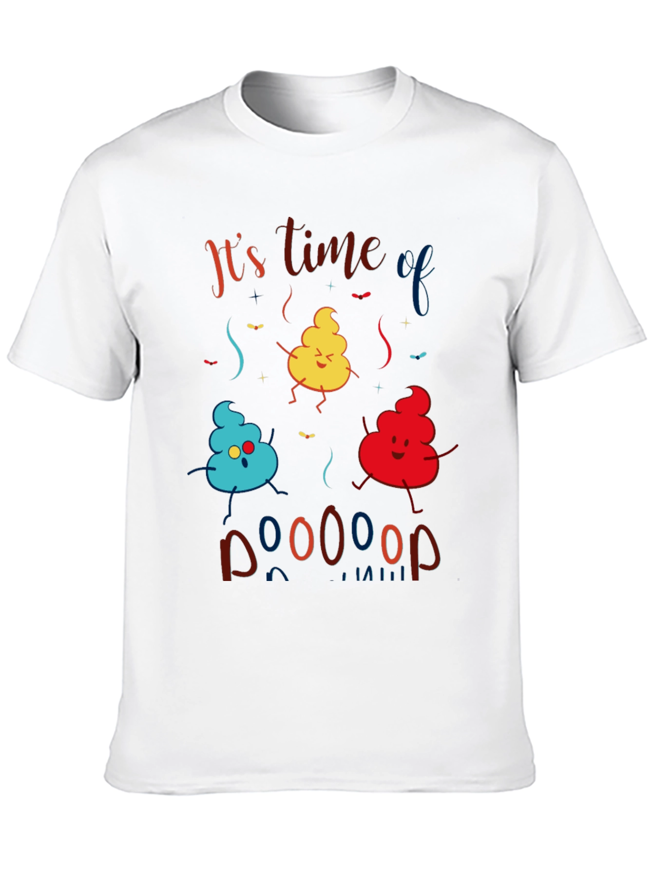 Black It's Time of Doooop T-Shirt view 10