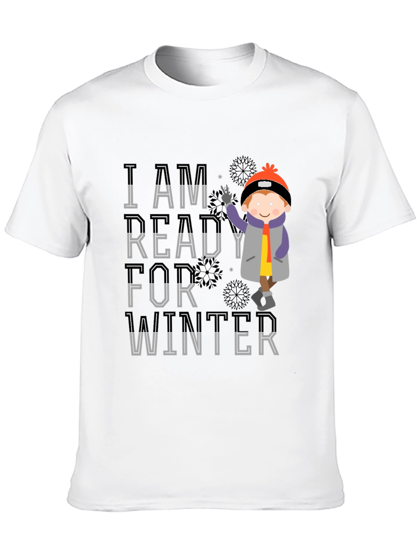 Black Winter Ready Graphic Tee view 10