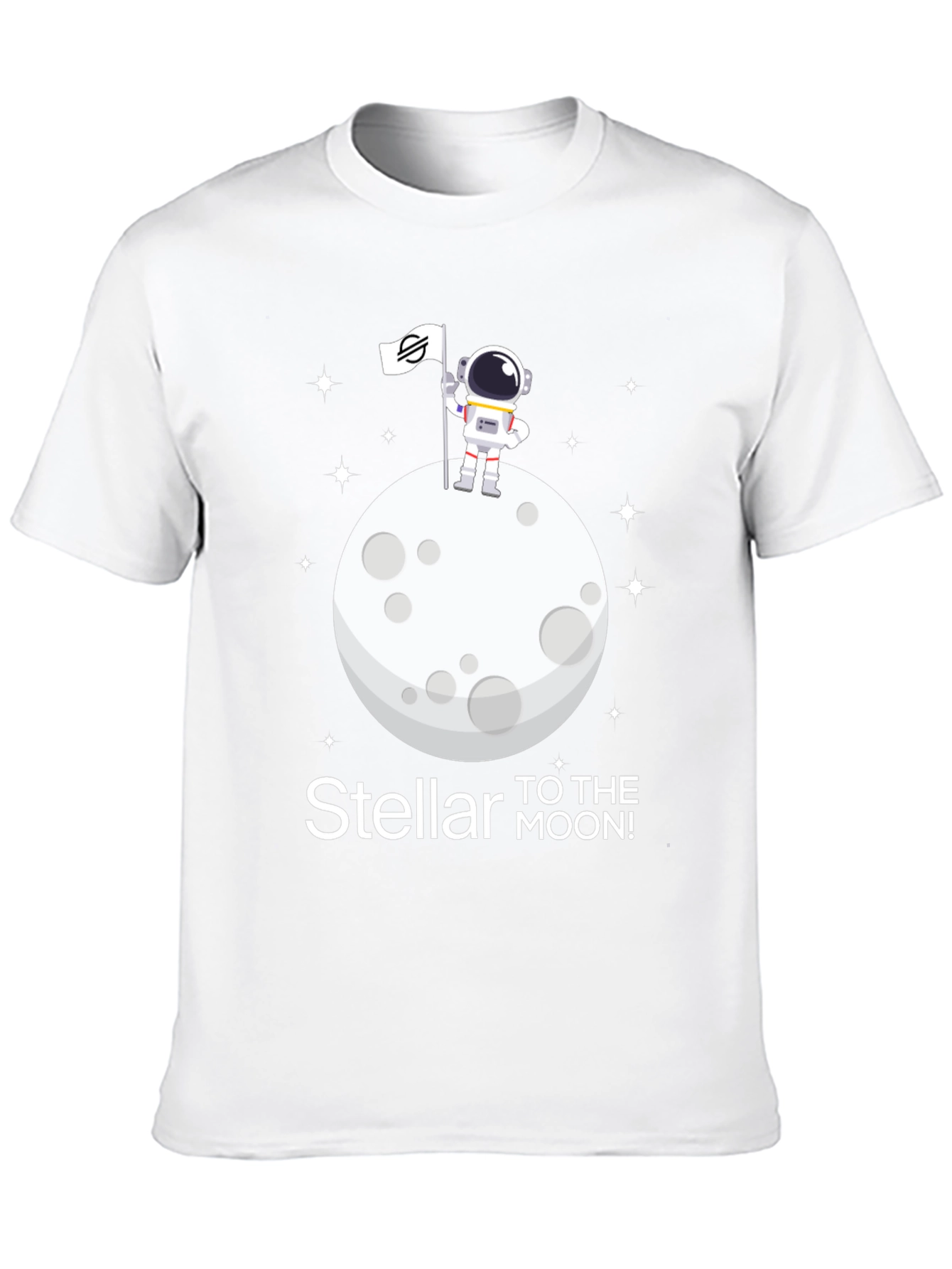 Black Stellar to the Moon T-Shirt view 10