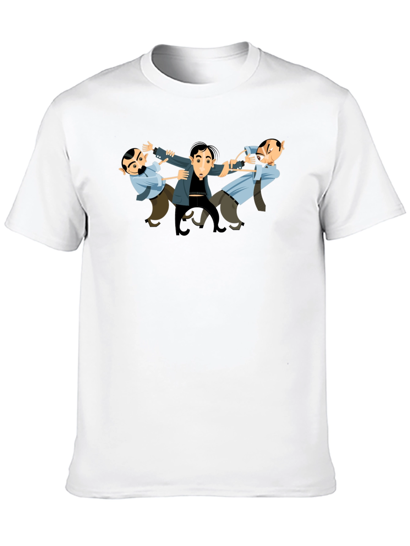 The Three Stooges T-Shirt - Black Cotton Tee - 10
