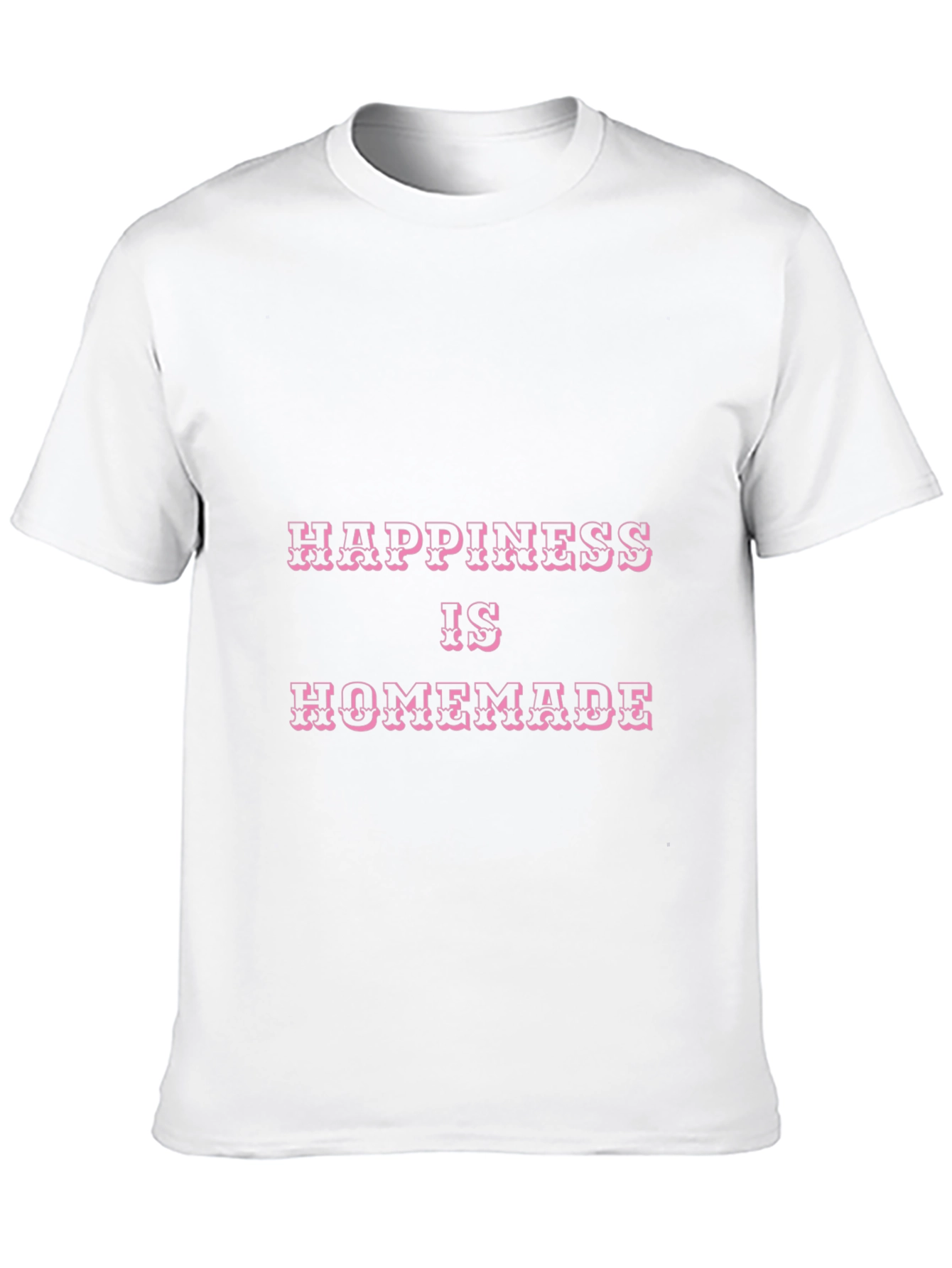 Black Happiness is Homemade Black Graphic Tee view 10