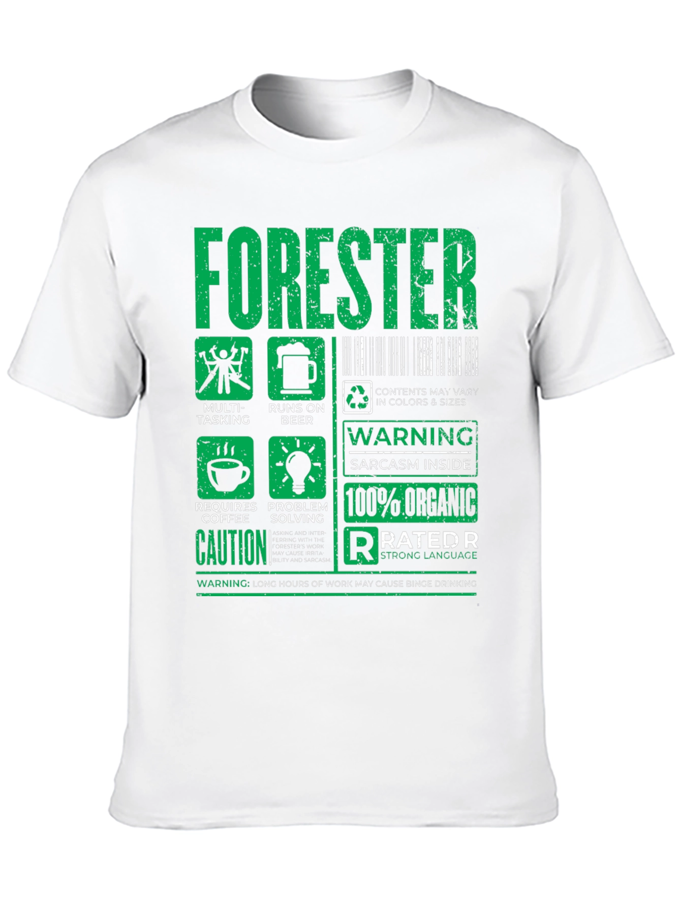 Black Forester Funny Job T-Shirt - Multi-Tasking, Runs on Beer! view 10