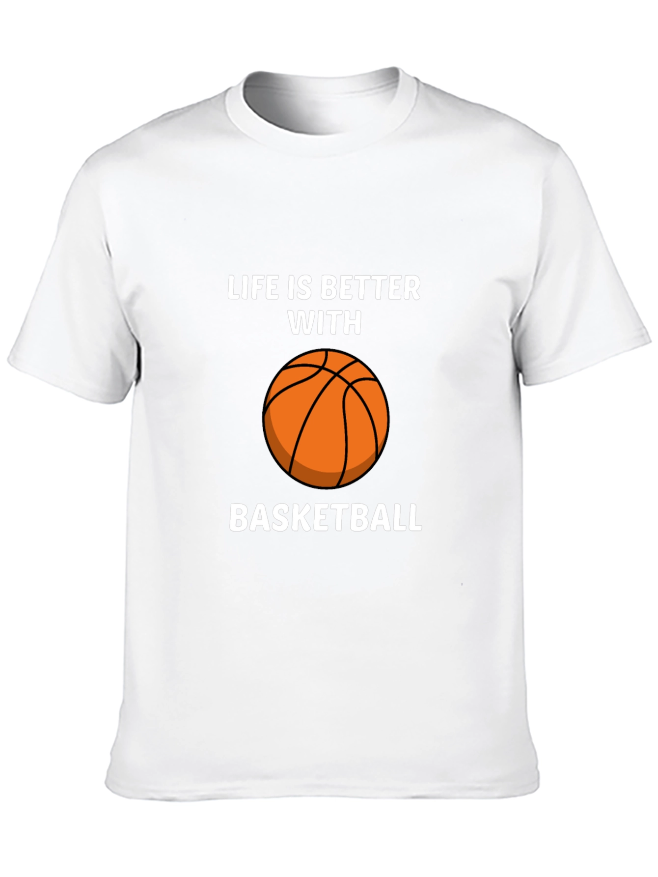 Black Life is Better With Basketball Graphic T-Shirt view 10