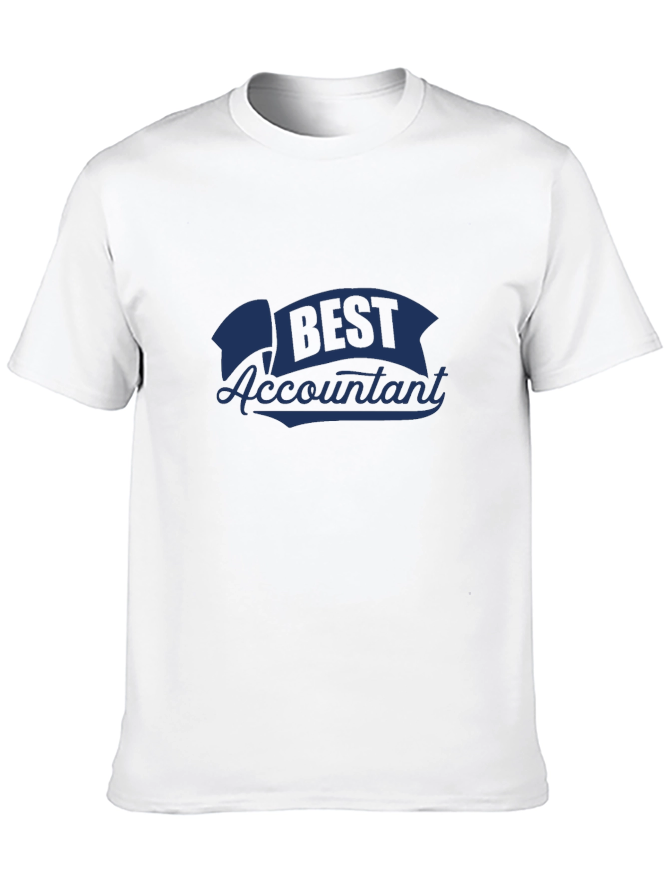 Black Best Accountant Black T-Shirt view 10