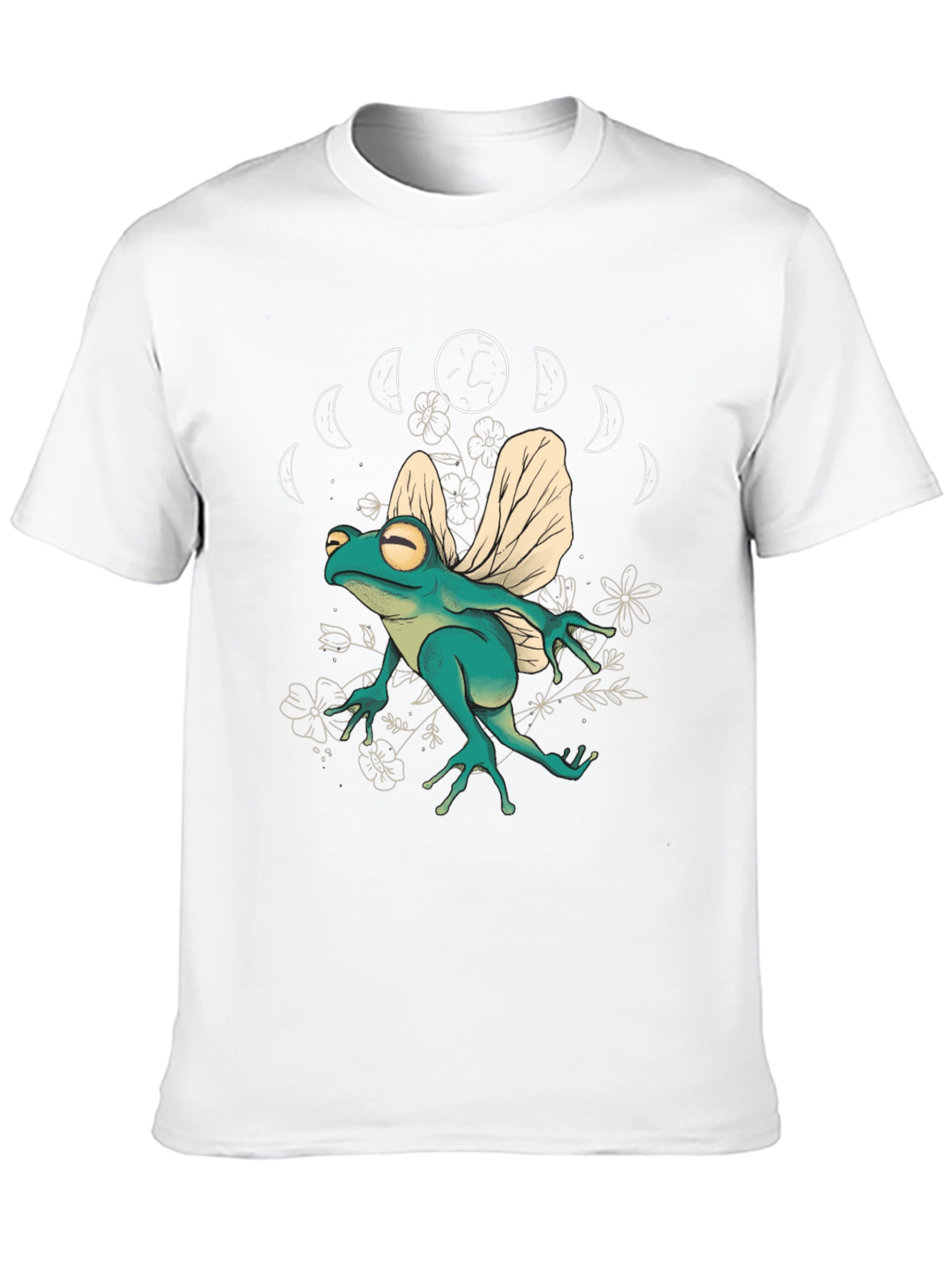 Black Frog with Wings T-Shirt view 10