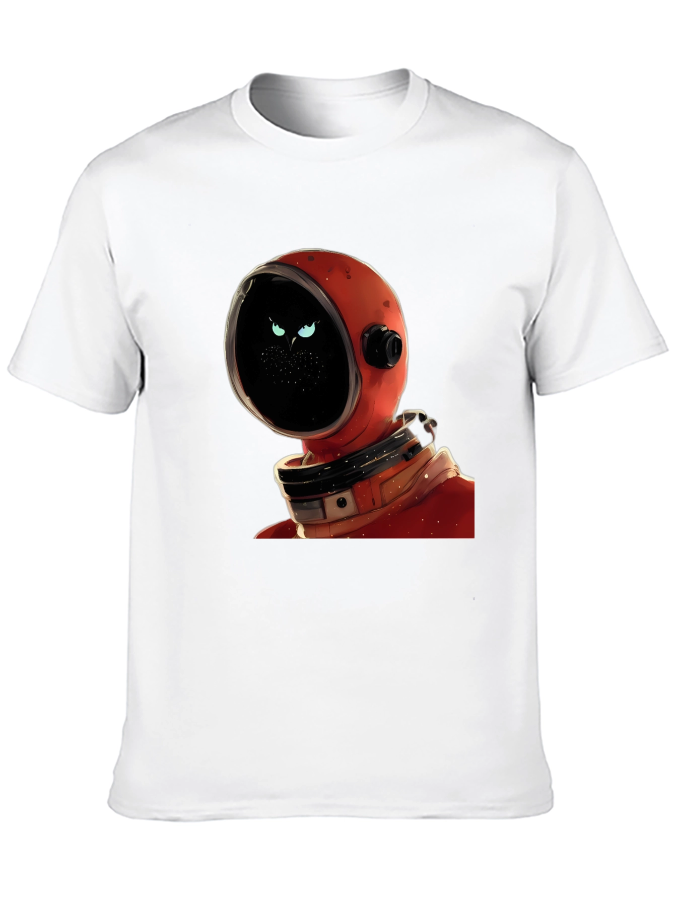 Black Astronaut Cat Graphic Tee - Space Kitty T-Shirt view 10