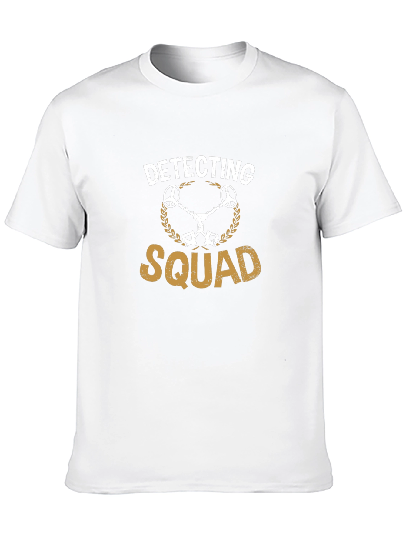 Black Detecting Squad T-Shirt - Metal Detecting Enthusiast view 10