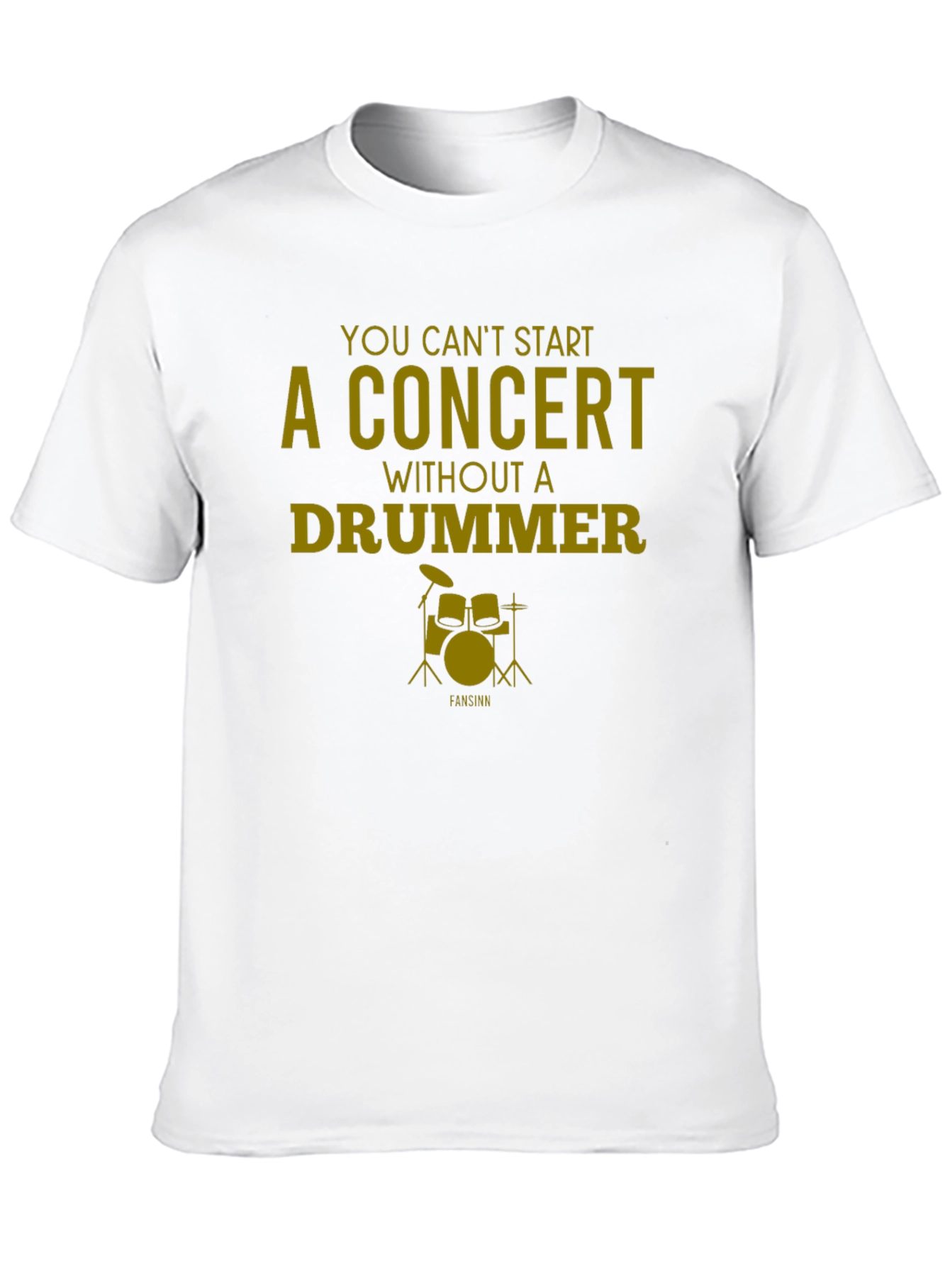 Black Concert Drummer Graphic Tee view 10