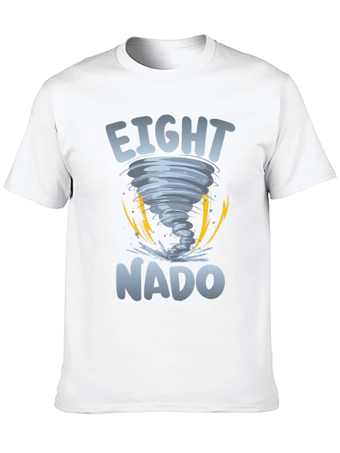Black Eight-Nado Graphic Tee view 10
