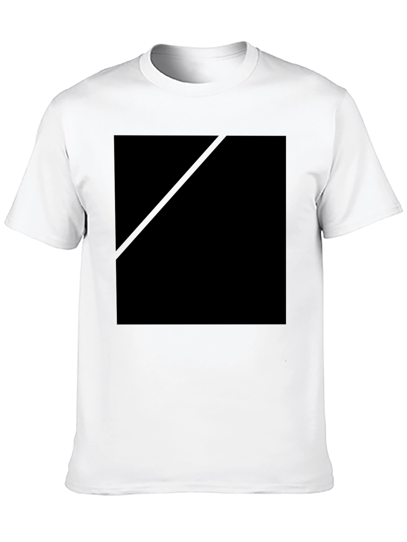 Black Black Crew Neck Casual T-Shirt view 10