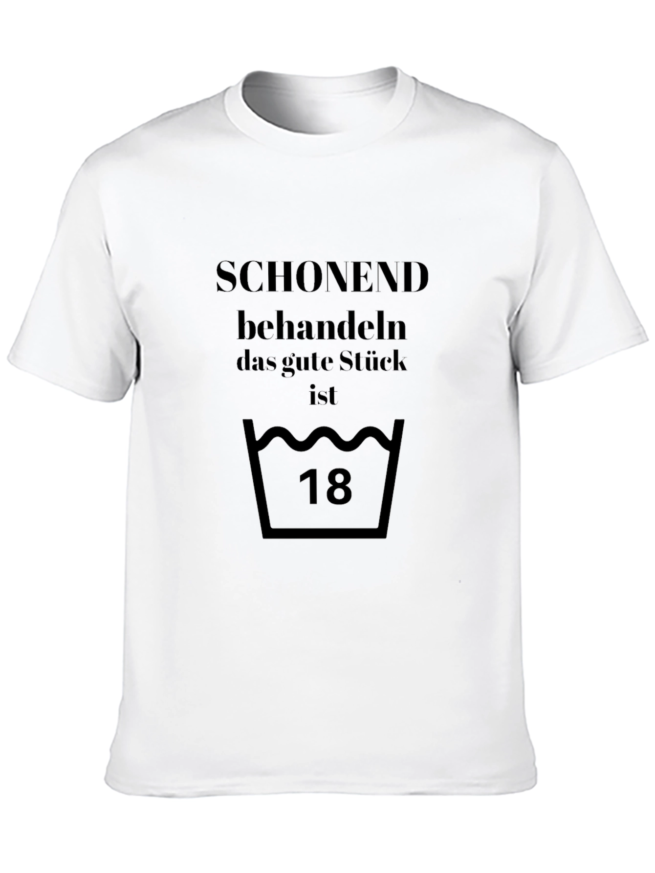 Black Soft Wash Instructions T-Shirt view 10