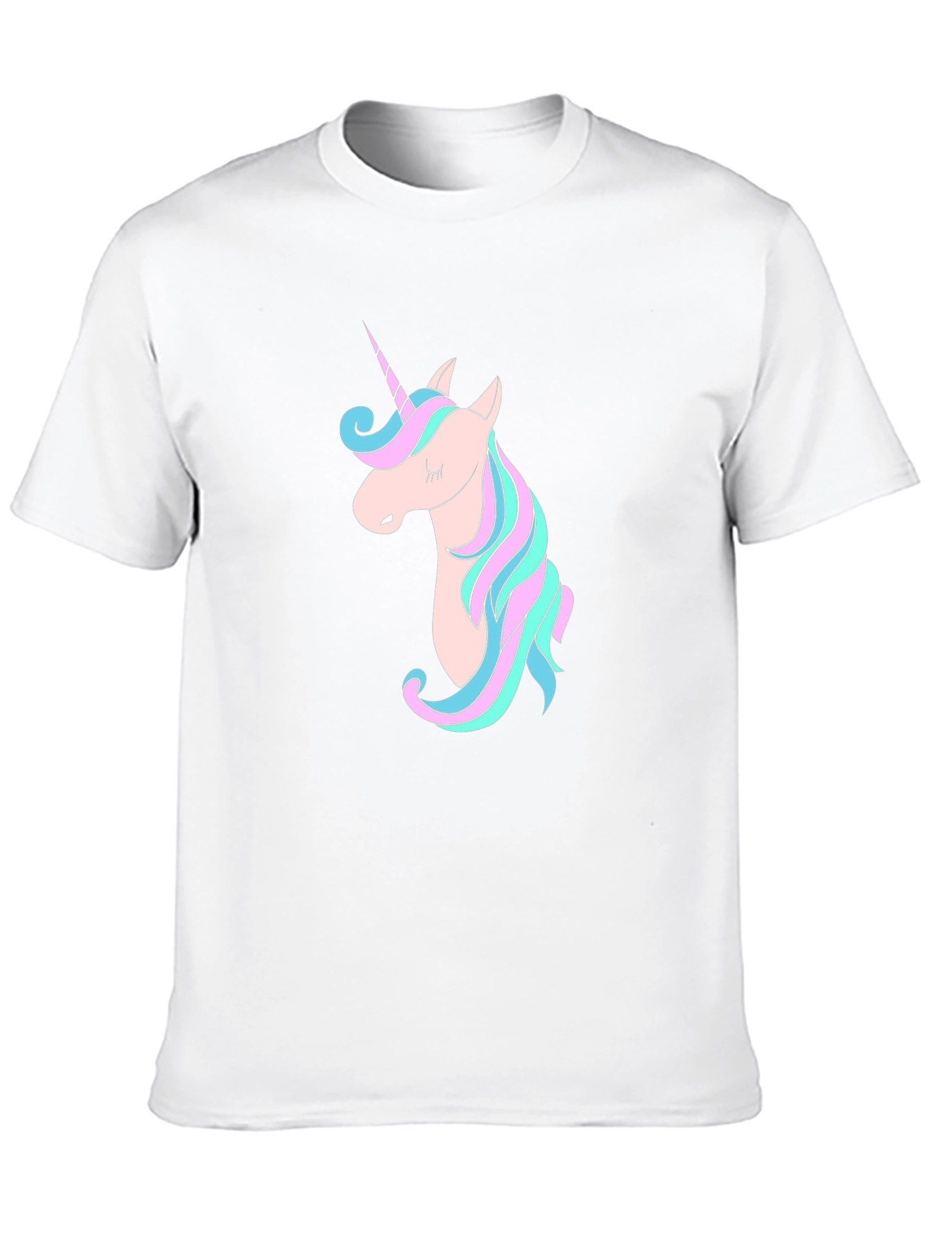 Black Unicorn Graphic Black T-Shirt view 10