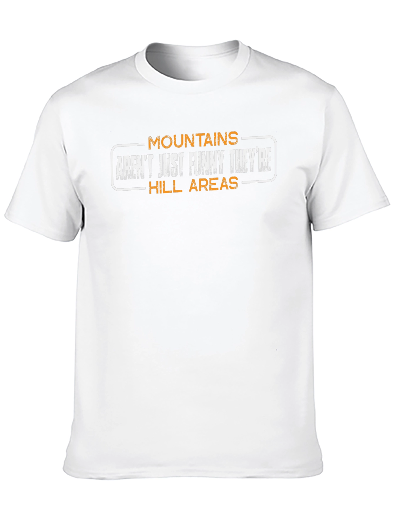 Black Mountains Aren't Funny Men's T-Shirt view 10