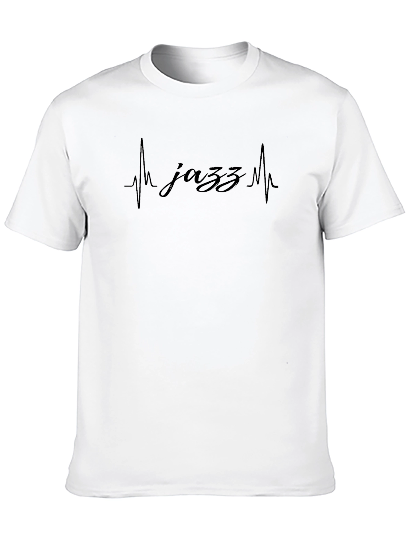 Black Jazz Heartbeat T-Shirt view 10