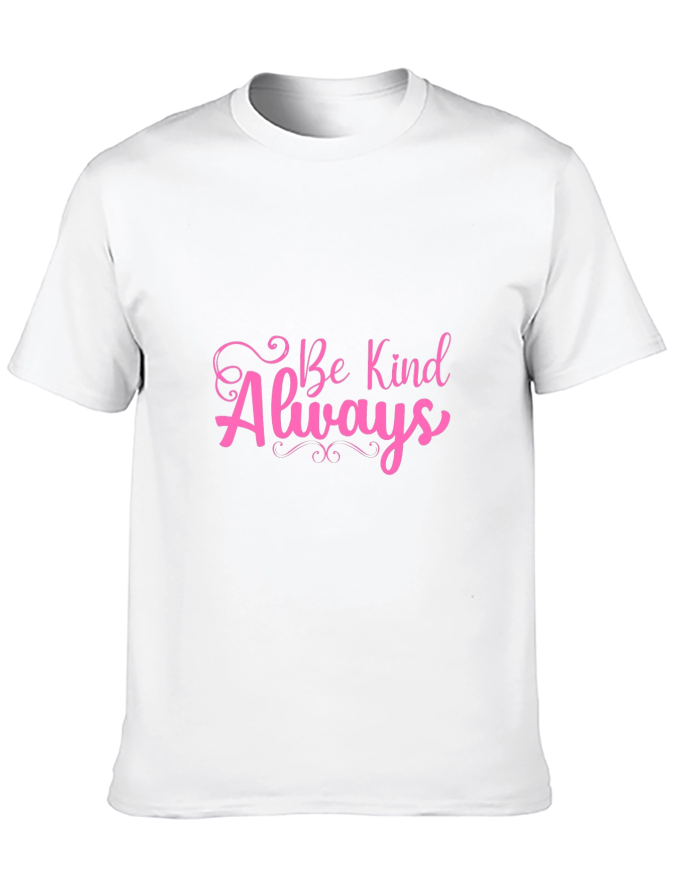 Black Be Kind Always Graphic Tee - Black Unisex T-Shirt view 10