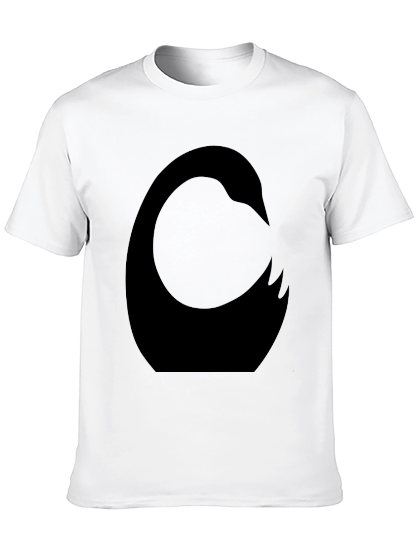 Black Black Swan Graphic T-Shirt - Unique Design view 10