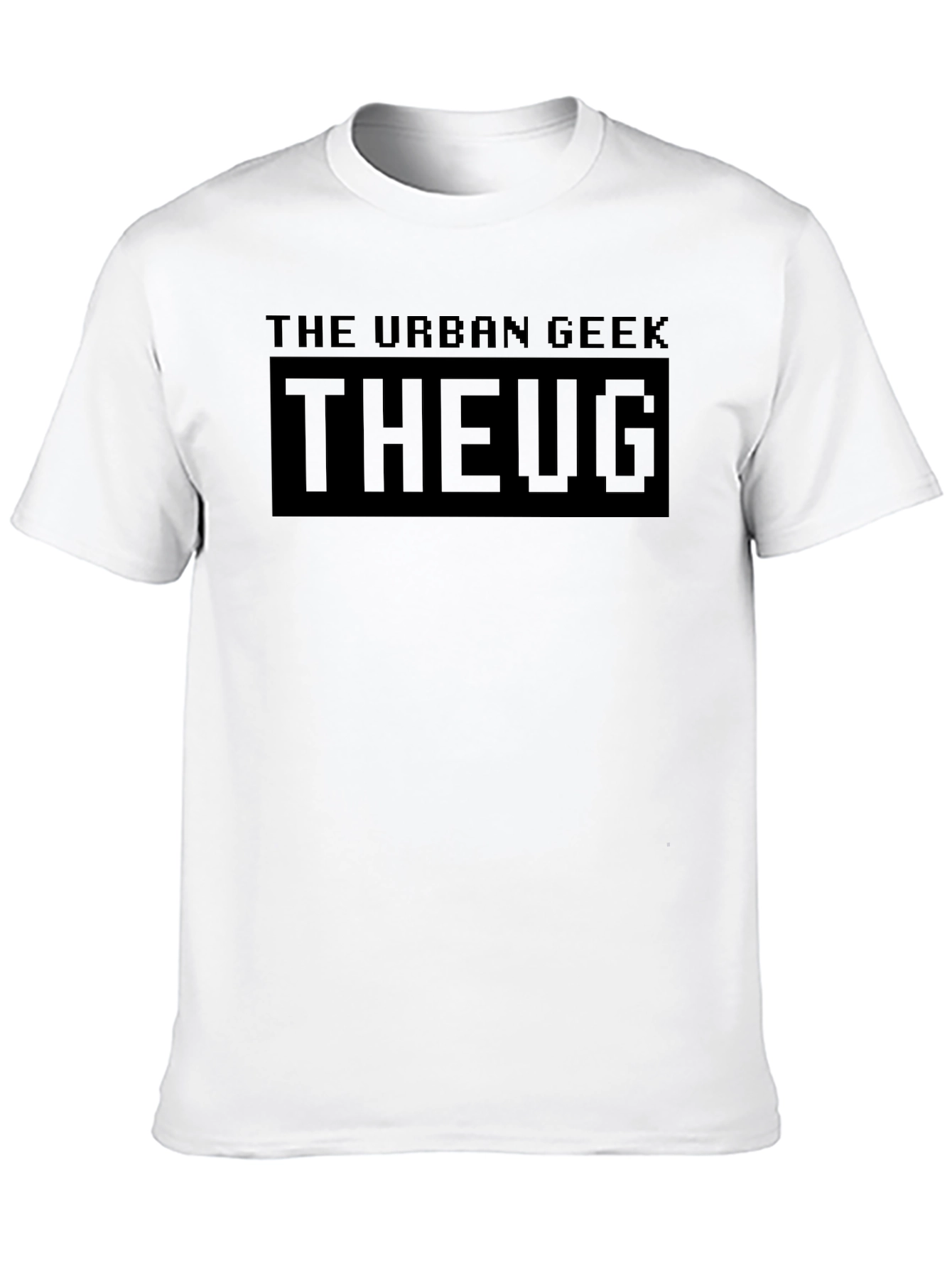 Black The Urban Geek THEUG Black T-Shirt view 10