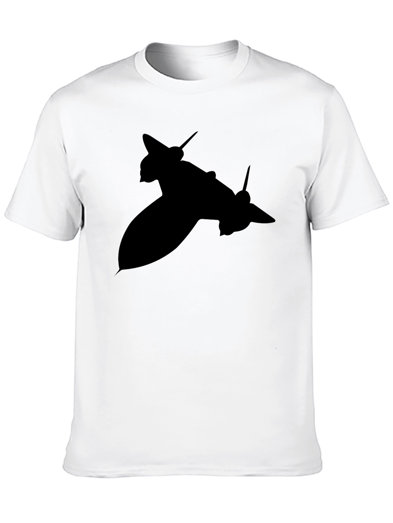 Black Stealth Jet Black T-Shirt - Aviation Enthusiast Apparel view 10