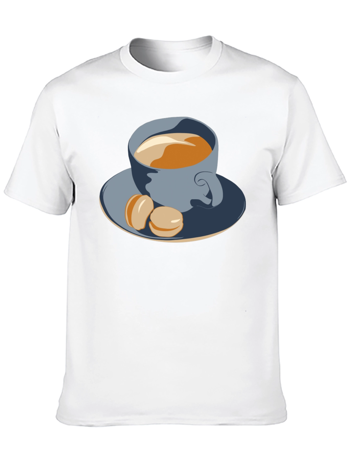 Black Coffee & Macarons Graphic Tee - Stylish Comfort view 10