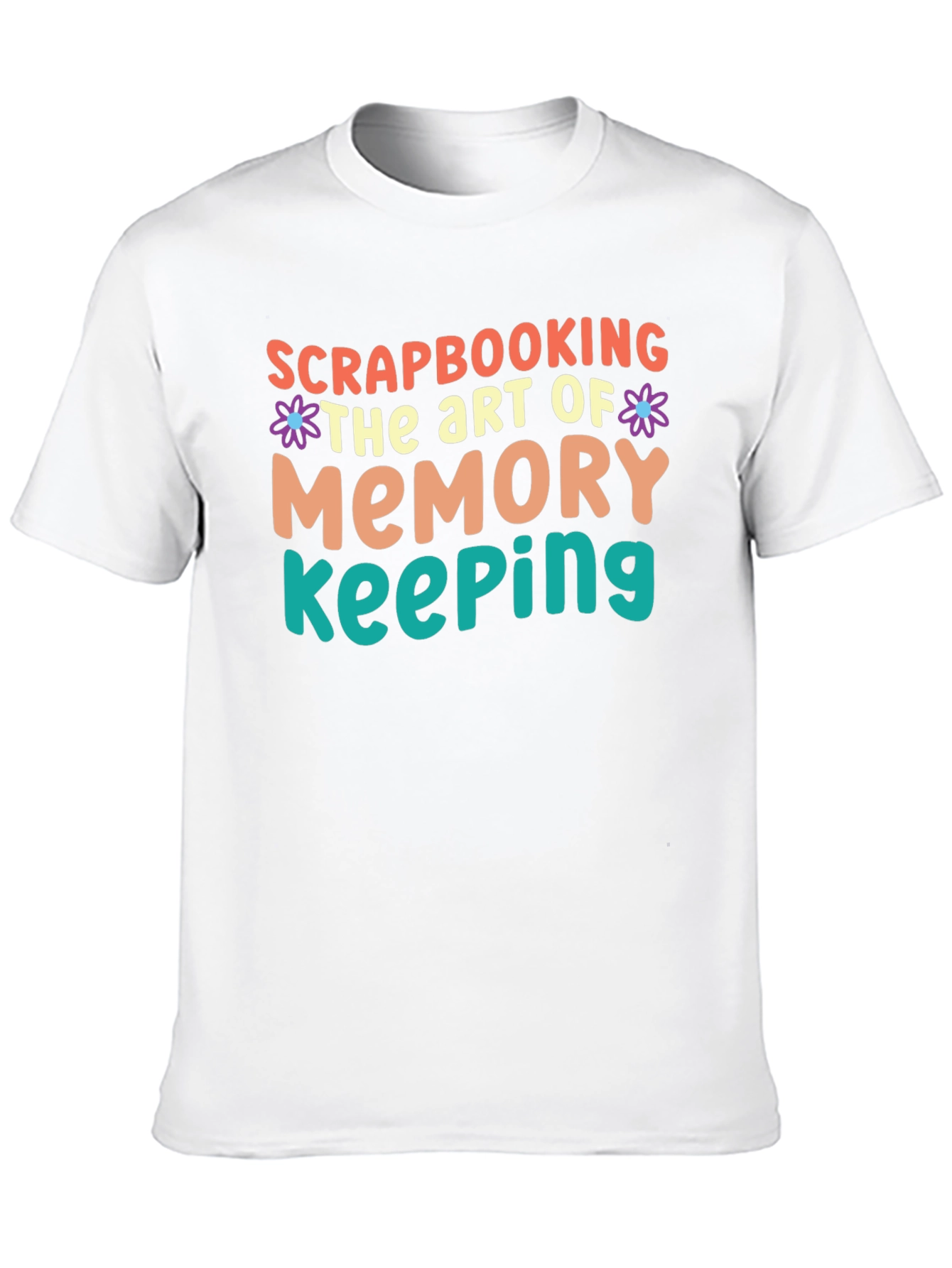 Black Scrapbooking Memory Keeping Graphic Tee view 10