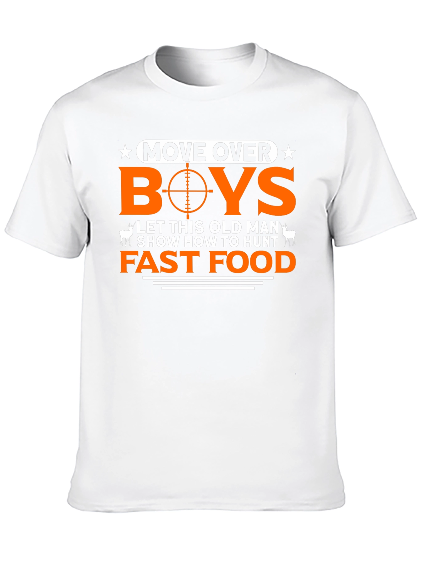 Black Funny Hunting T-Shirt: Move Over Boys view 10