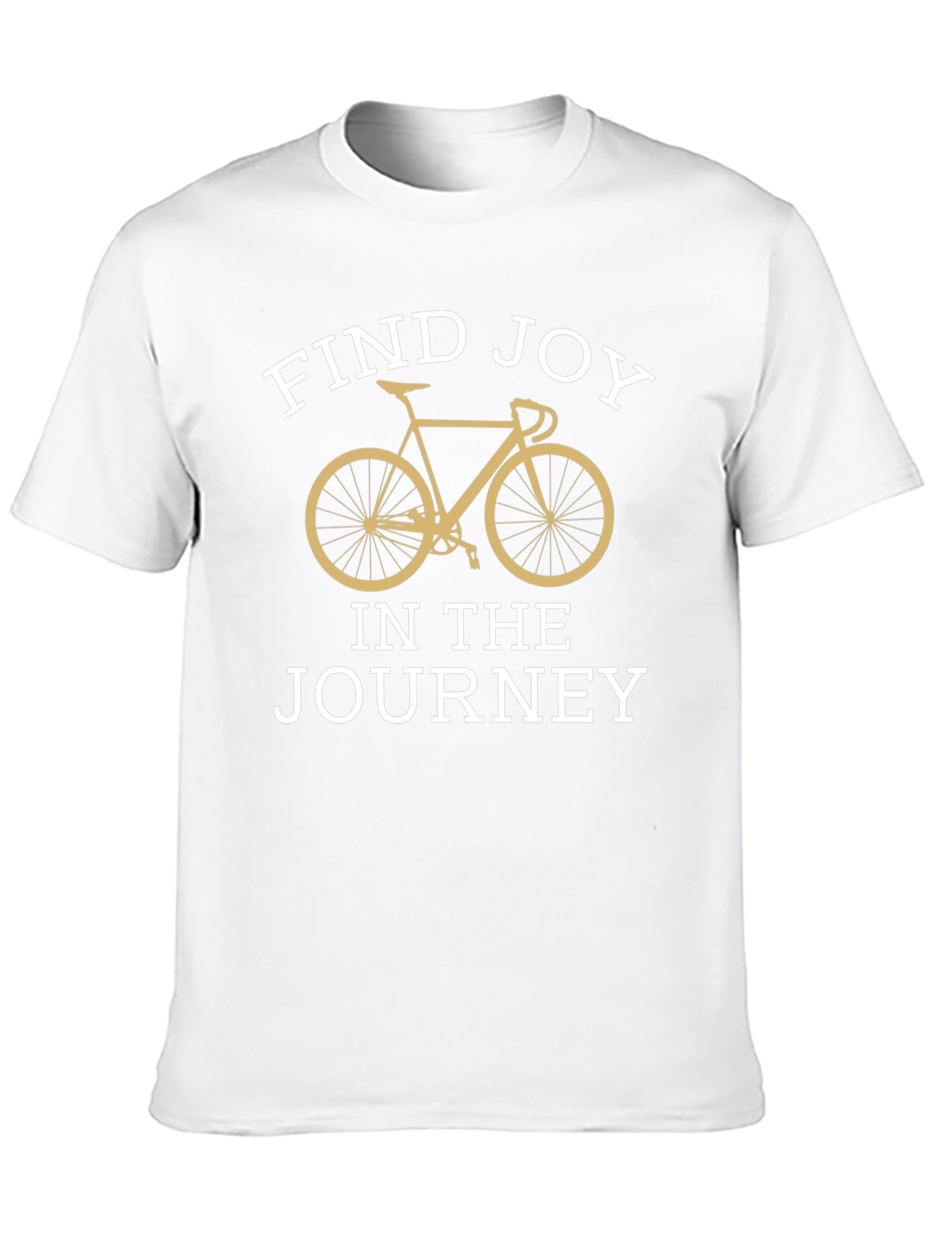 Black Find Joy Cycling T-Shirt - Inspirational Ride view 10