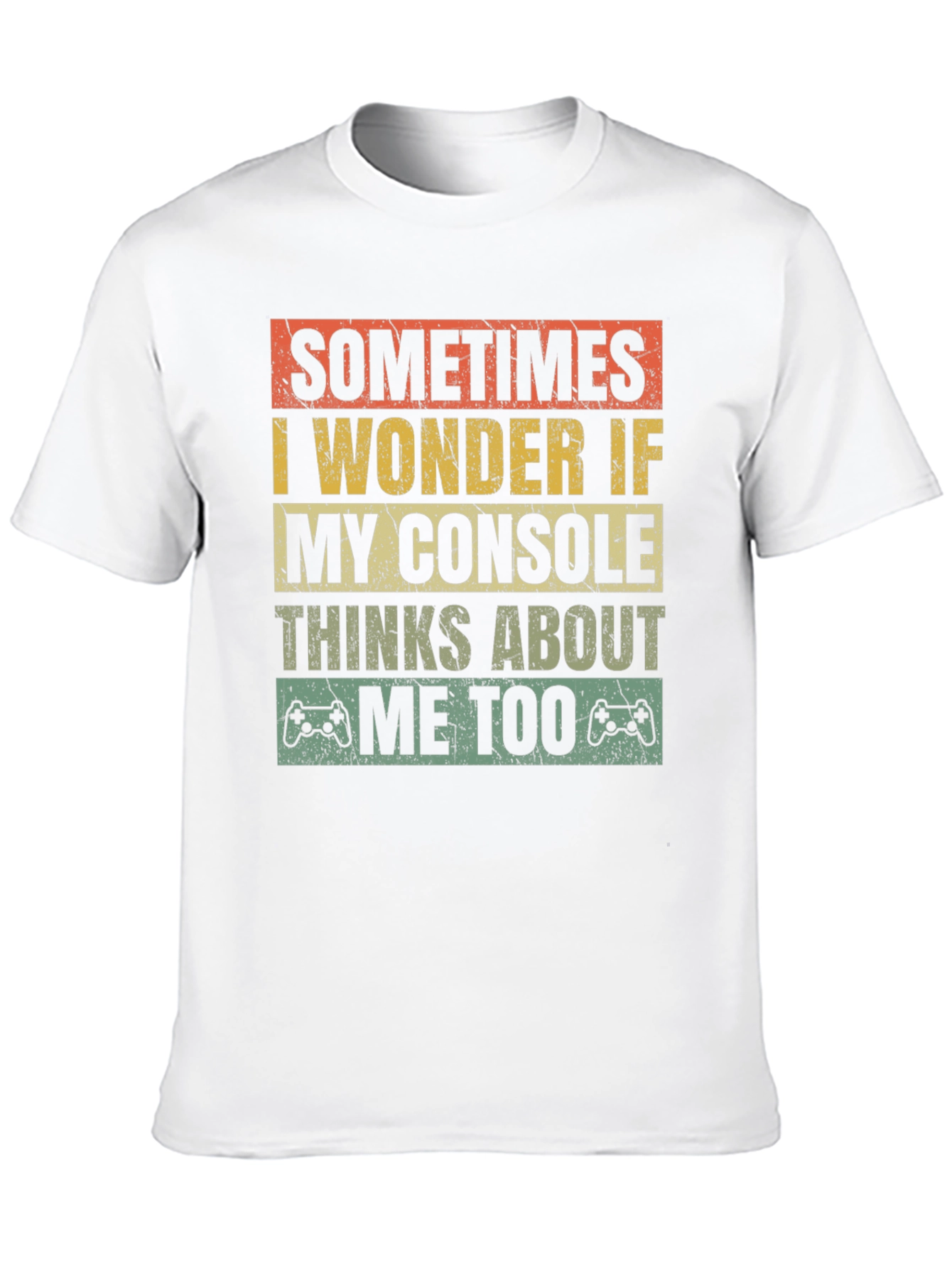 Black Gamer Console Humor T-Shirt view 10