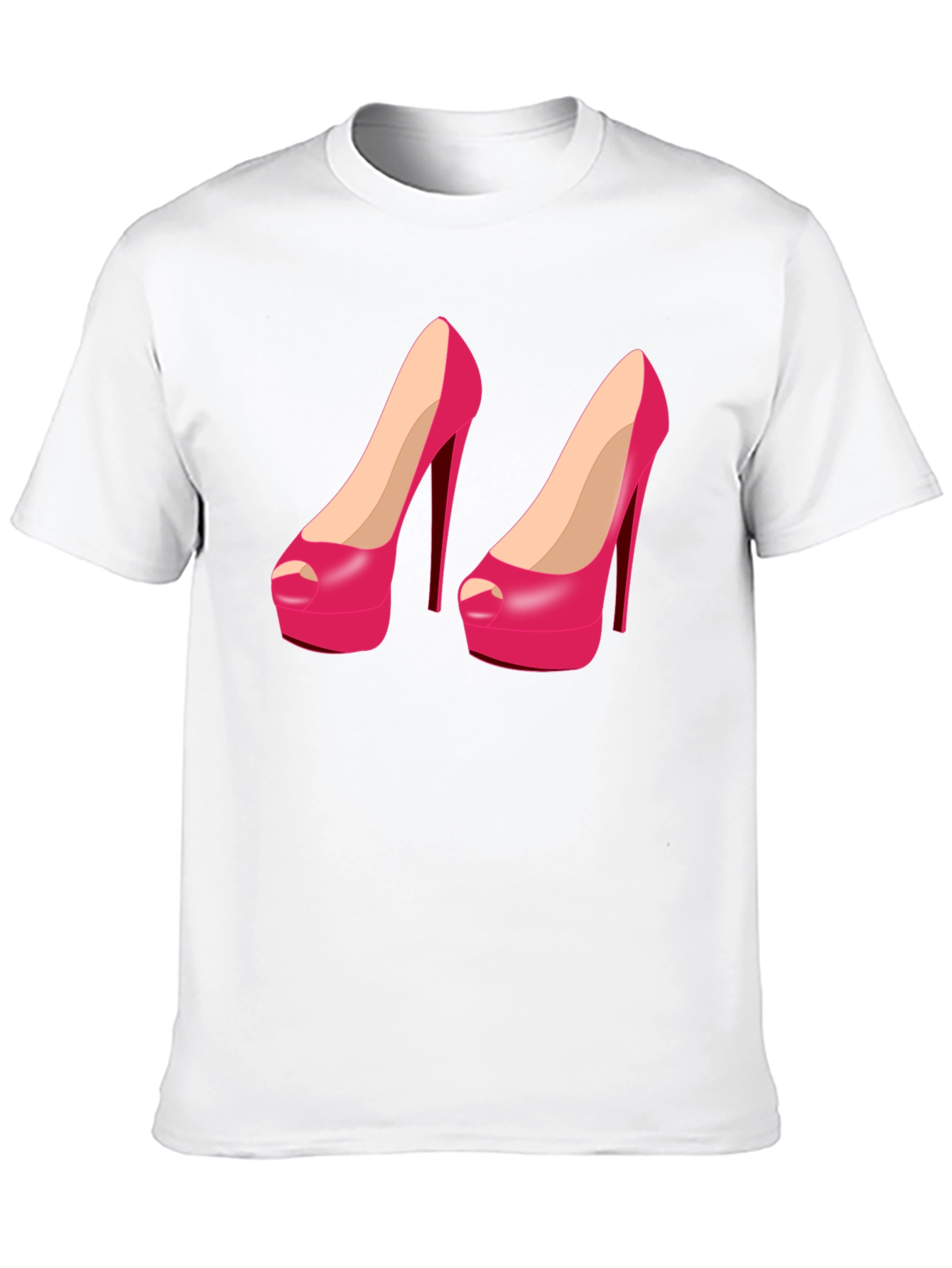 Black Stiletto Heel Graphic Tee view 10