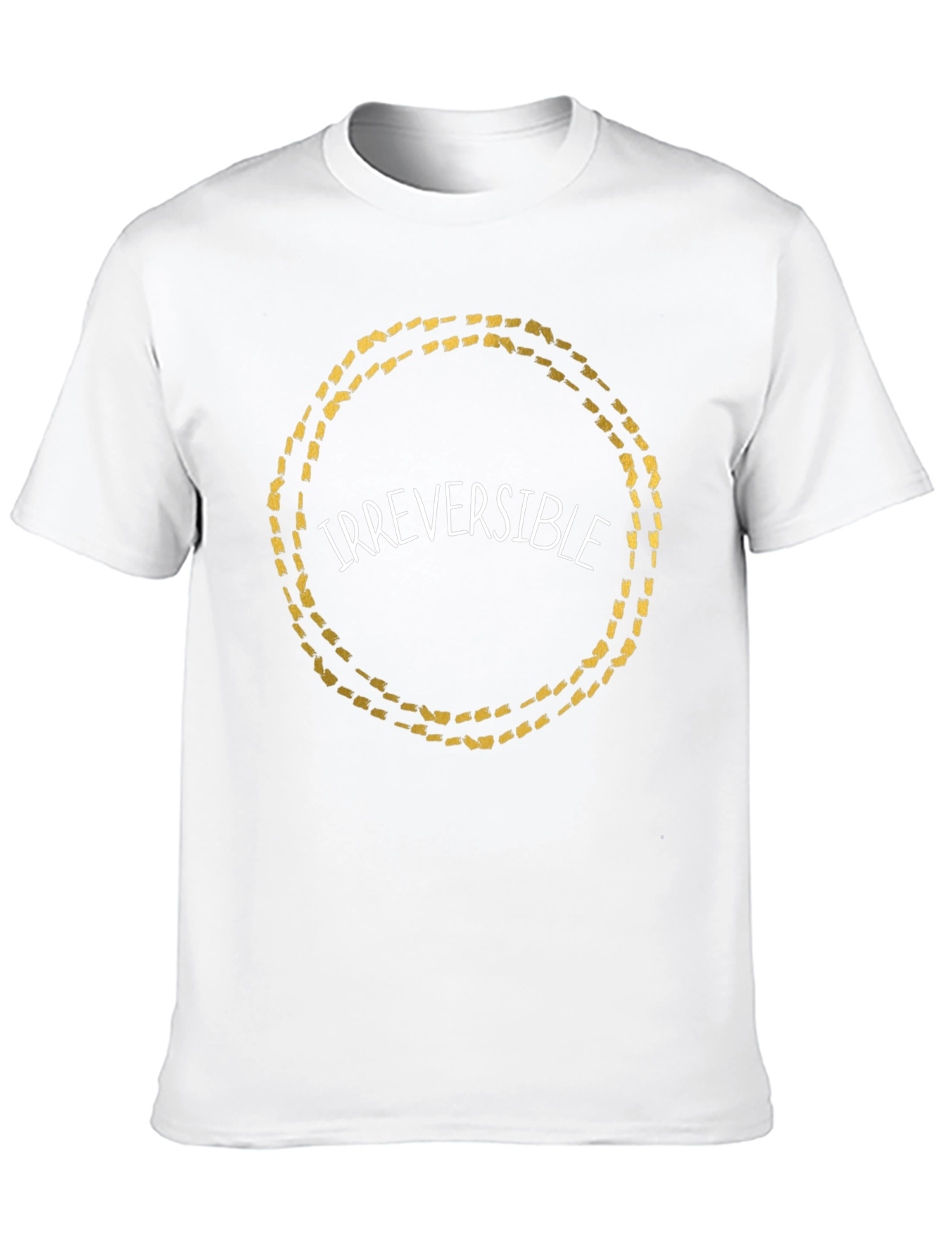 Irreversible Graphic Print T-Shirt - Casual Style - 10