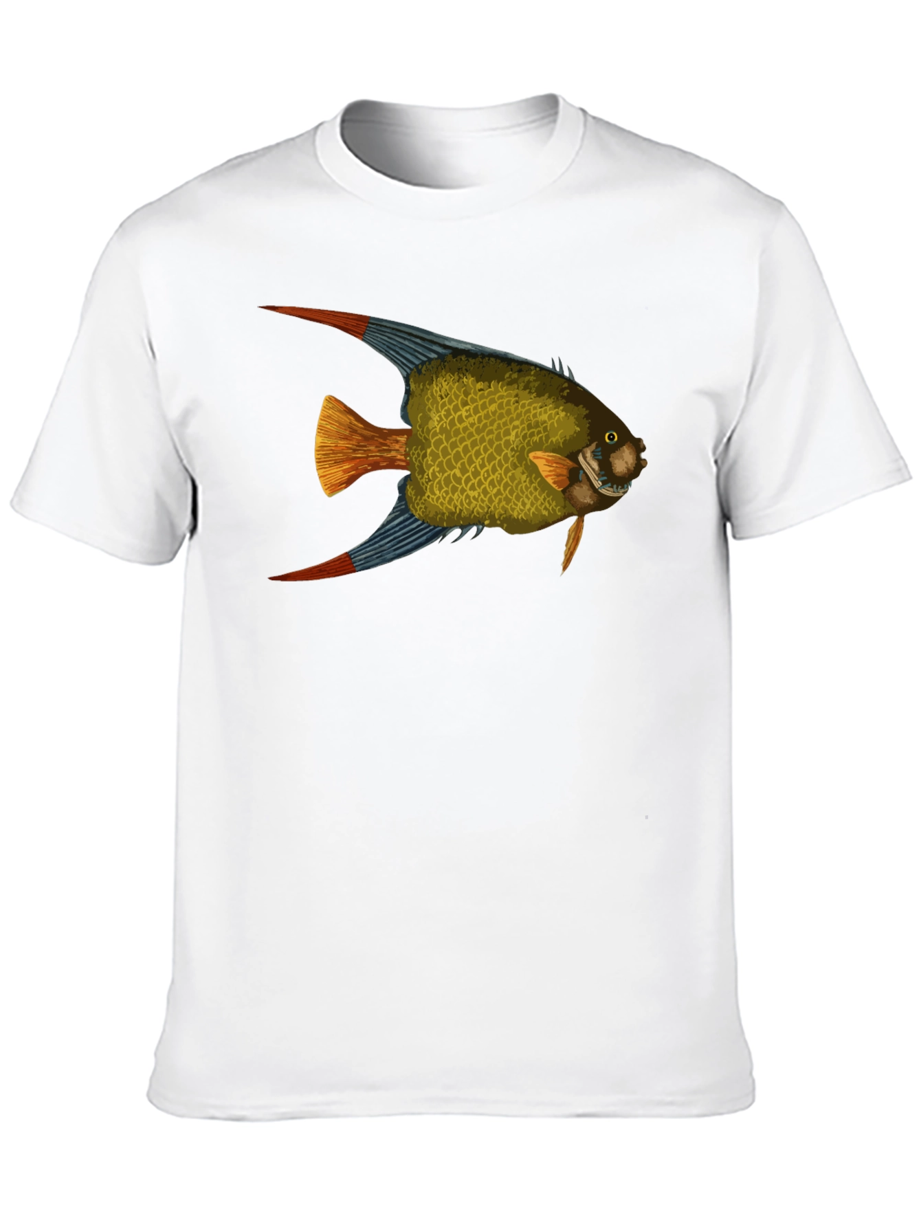 Black Fish Graphic Black T-Shirt view 10